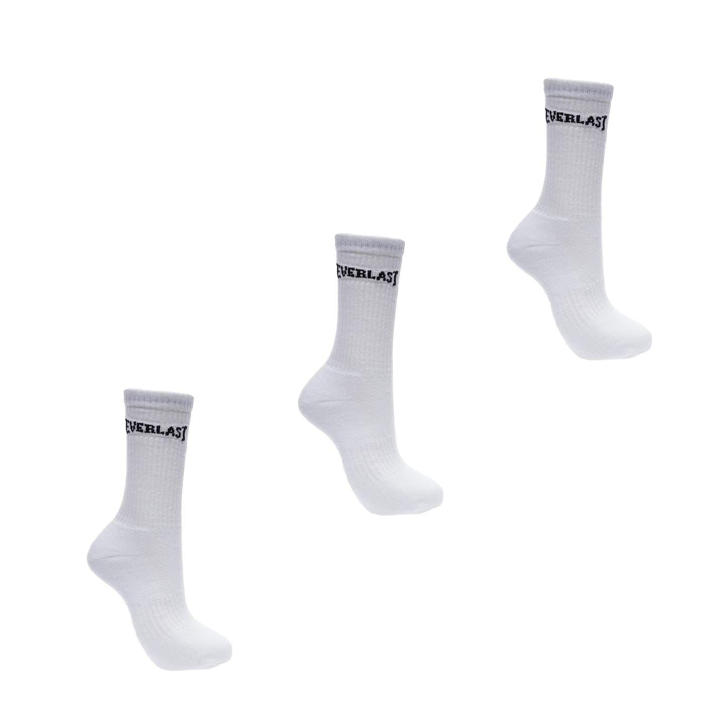 Everlast Mens 3 Pack Crew Socks