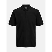 Jack and Jones Mens Zip Polo Plus Size