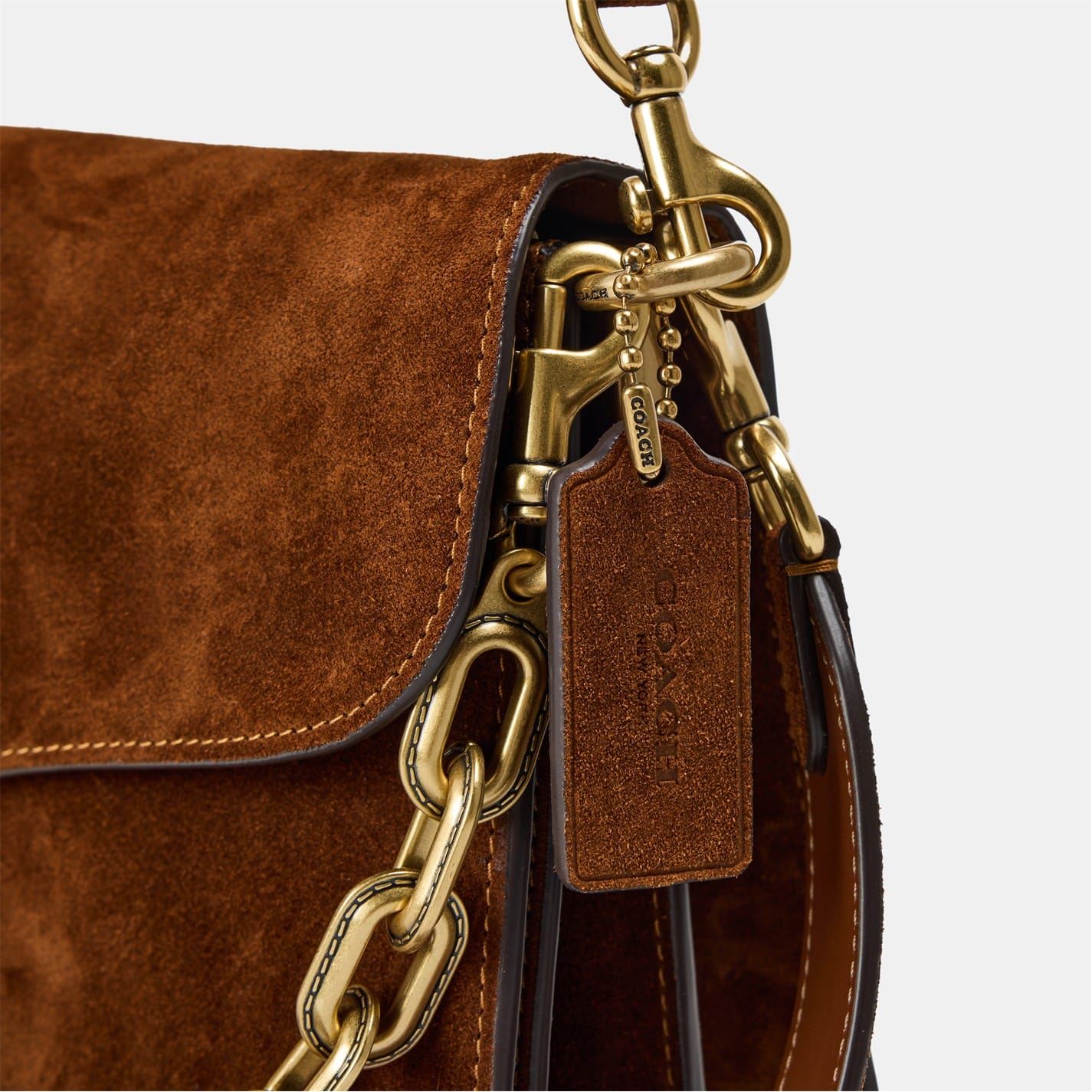 Coach Womens Tabby Chain Bag