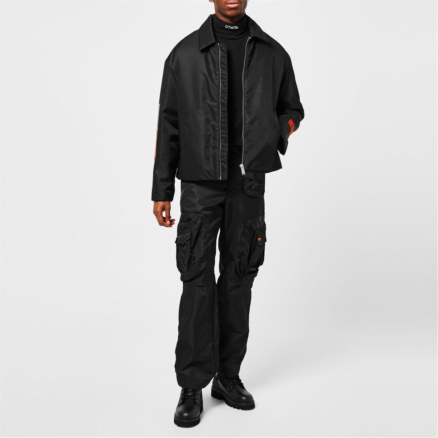 Heron Preston Ctnmb Long Sleeve Roll Neck Top