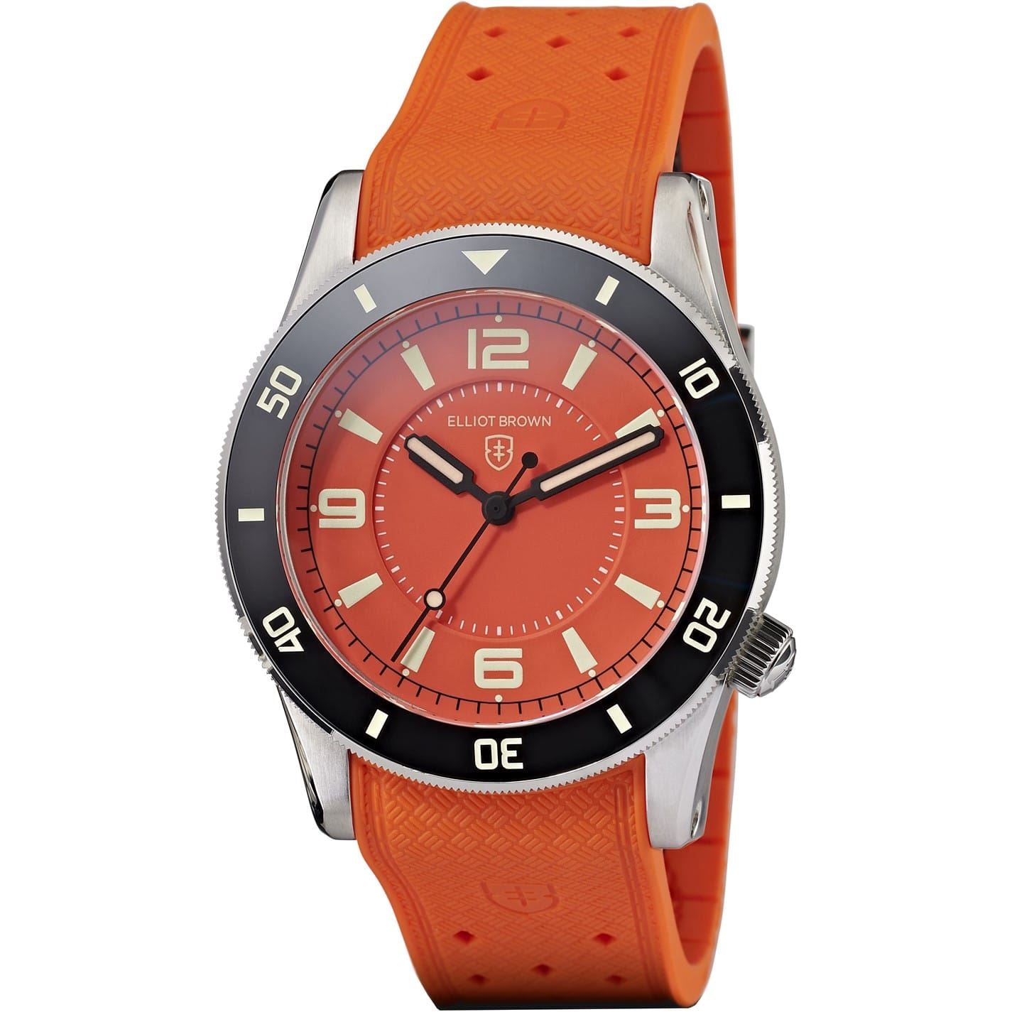 Elliot Brown Analogue Rubber Strap Watch