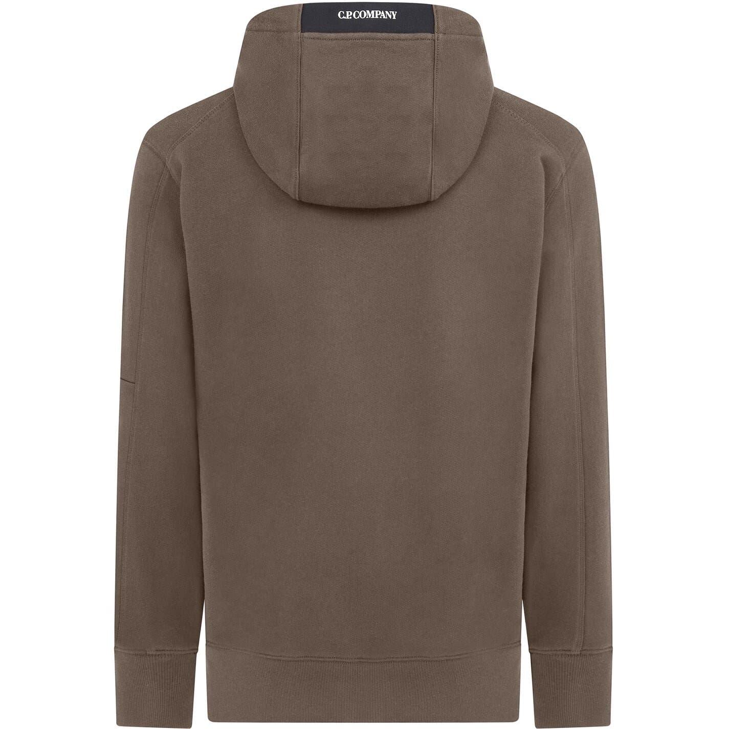 C.P. Company Diagonal Raised Fleece Hoodie