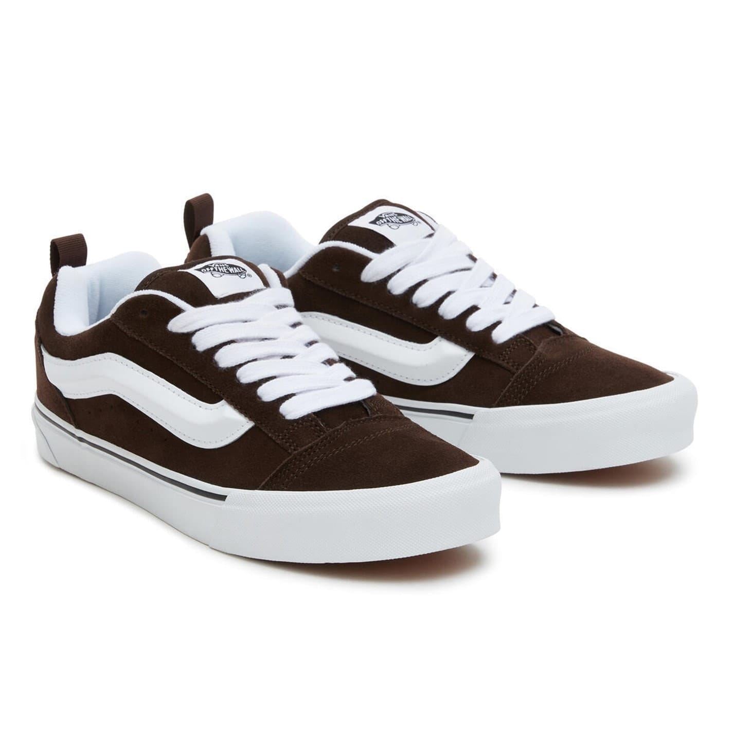 Vans Skool Black True White Canvas Low Top Sneakers