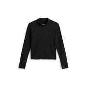 Tommy Hilfiger Mock Neck Long Sleeve Regular Fit T-Shirt