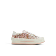 Aldo Rayes Textured Platform Low Top Sneakers