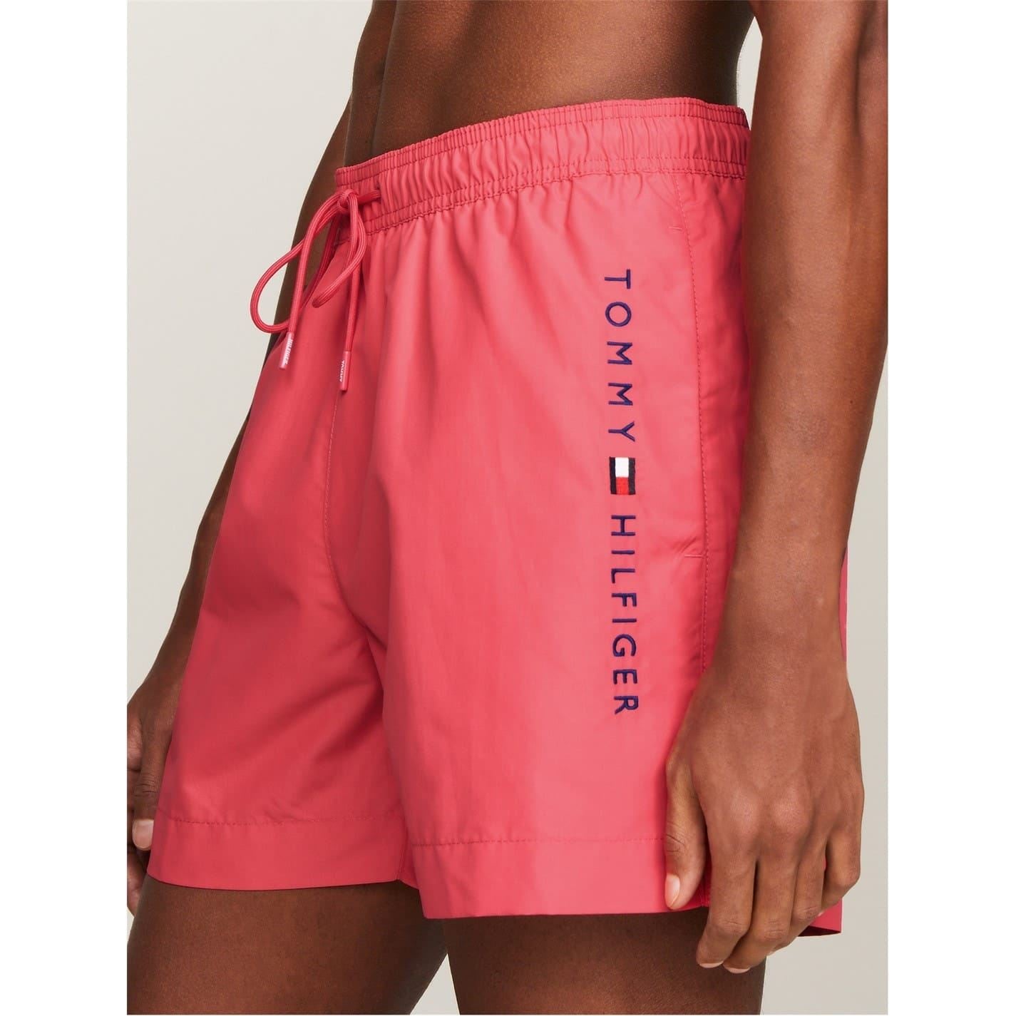 Tommy Hilfiger Regular Fit Swim Short with Drawstring