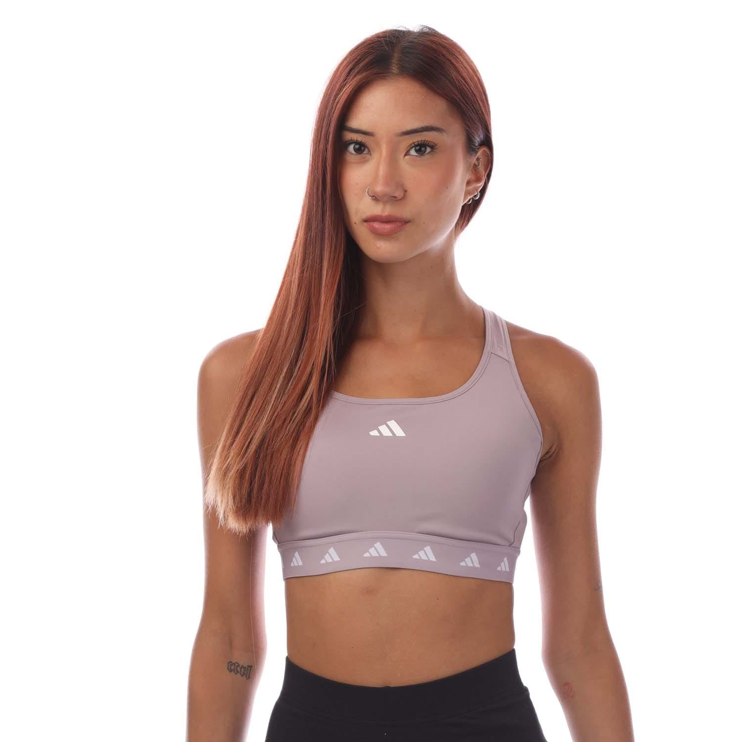 adidas Powerreact Training Medium-Support Techfit Bra