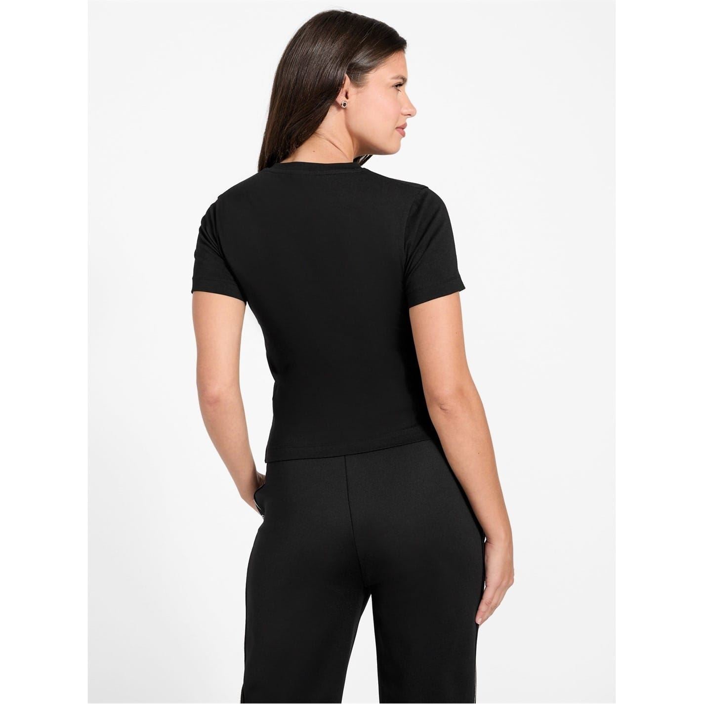 Guess Octavia Crew Neck Short Sleeve Jersey T-Shirt