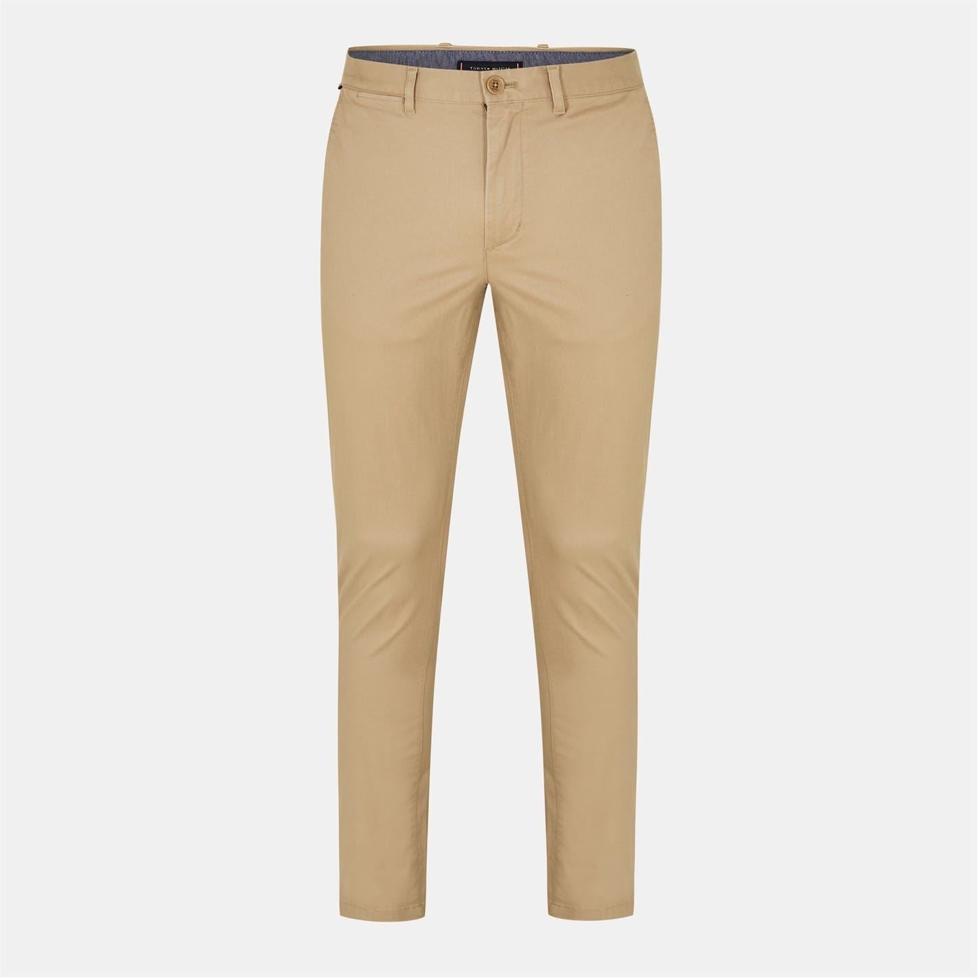 Tommy Hilfiger Denton Solid Patterned Five Pocket Pants