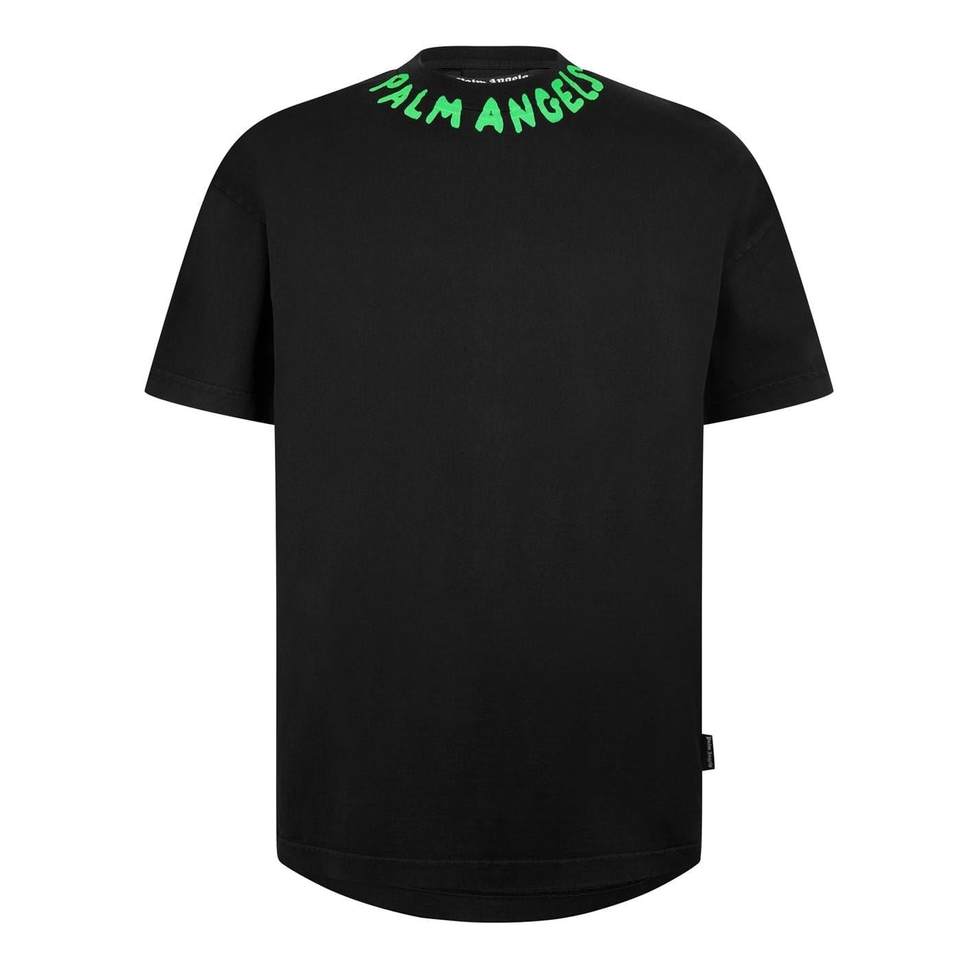 Palm Angels Neck Logo T-Shirt