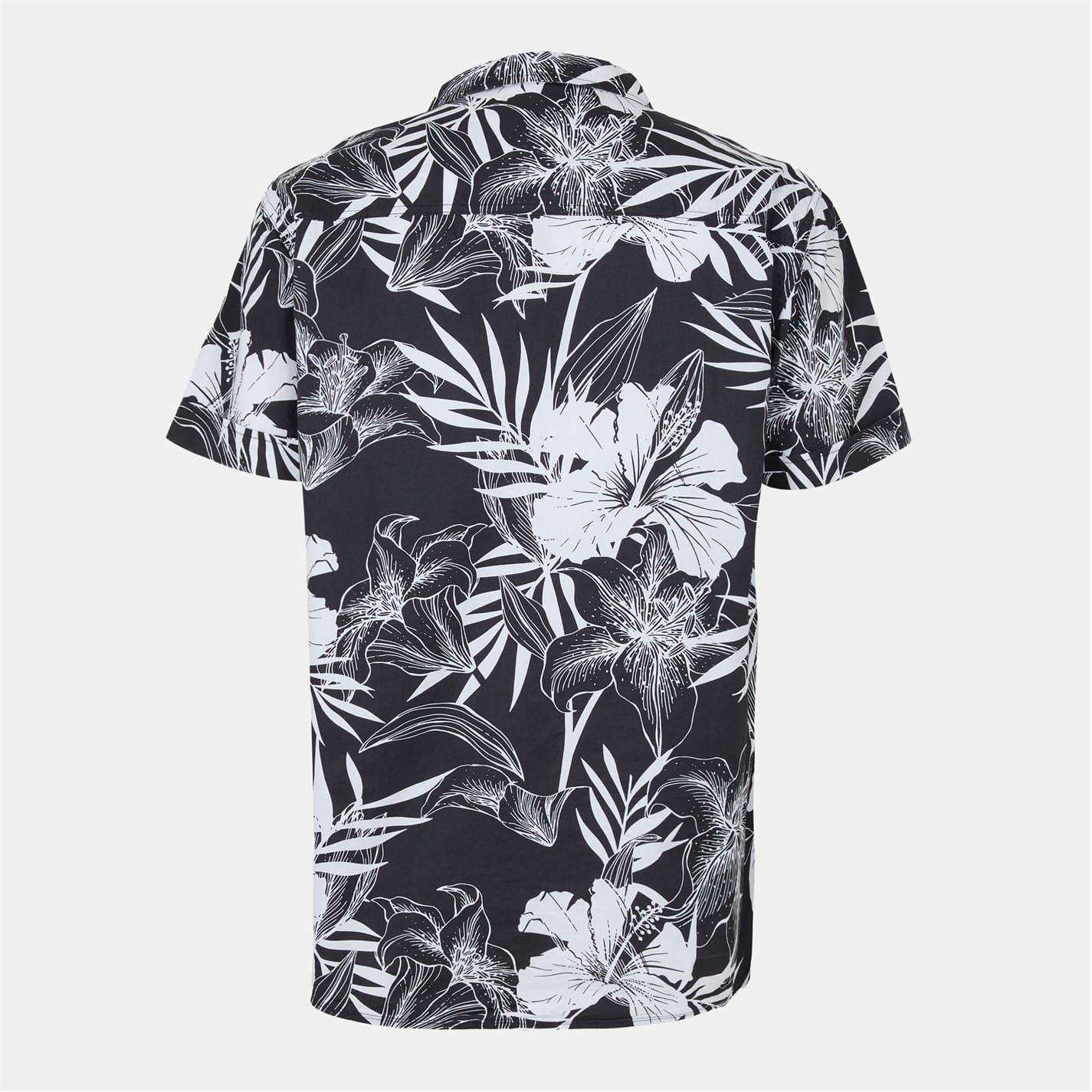 Bench Collared Neck Short Sleeve Regular Fit Shirt