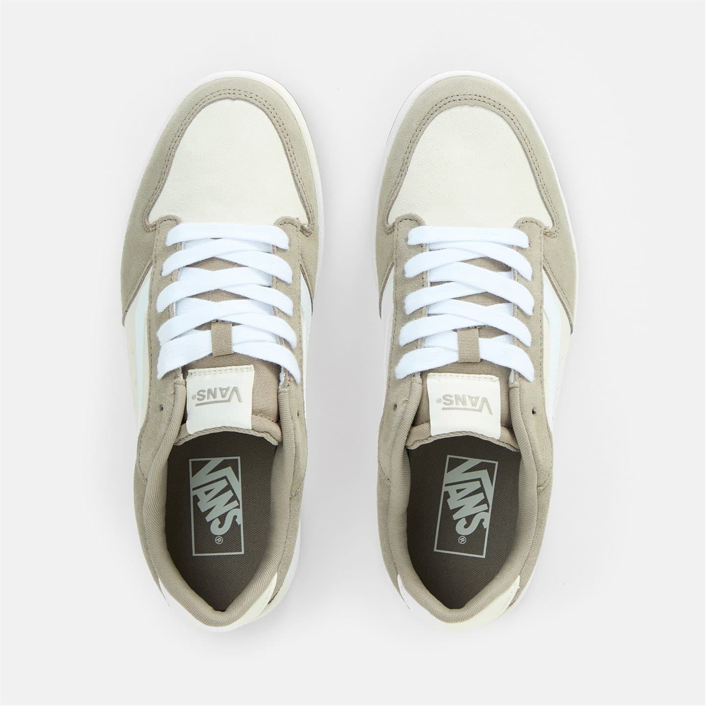 Vans Ryland Canvas Low Flat Heel Sneakers