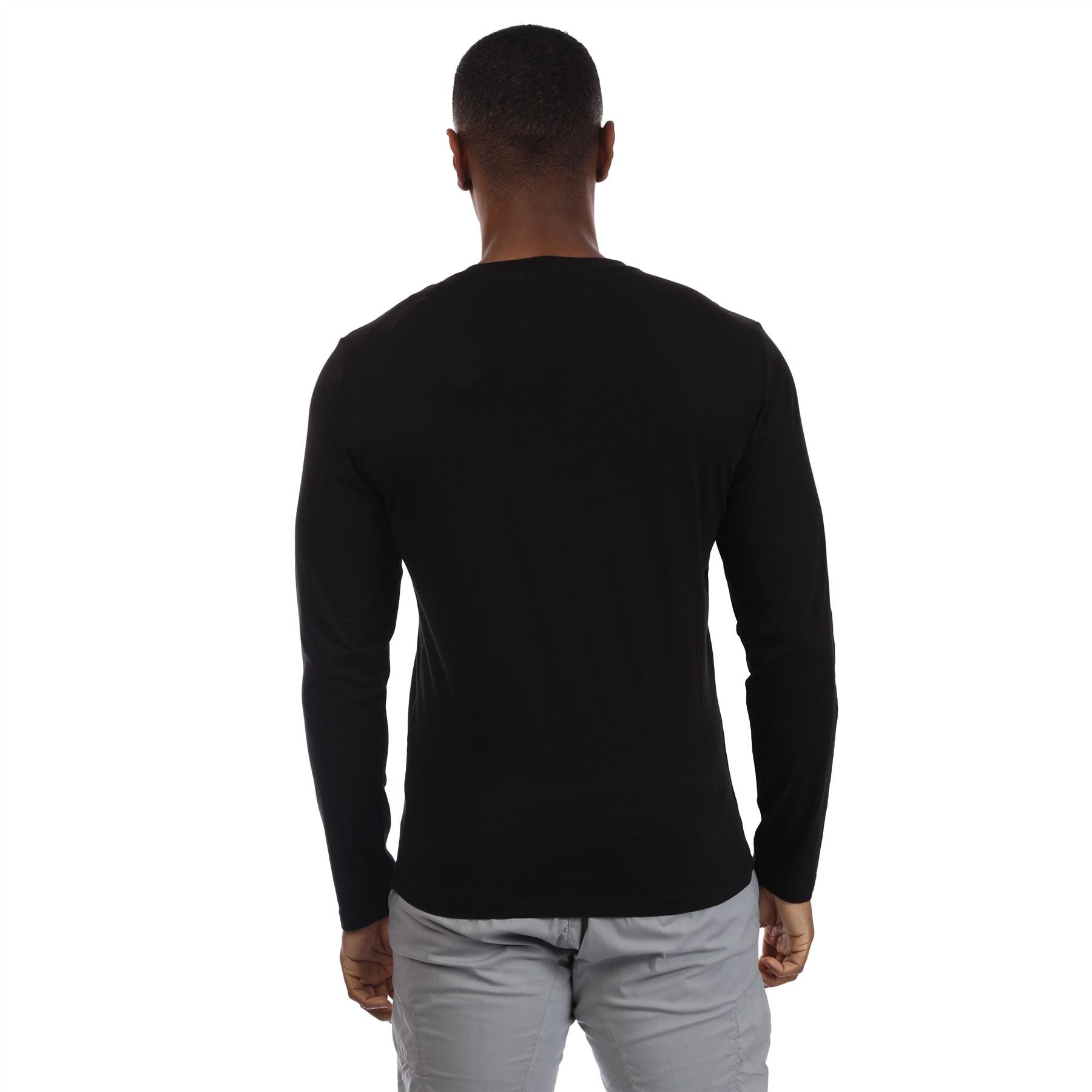 C.P. Company Long Sleeve Logo Label T-Shirt