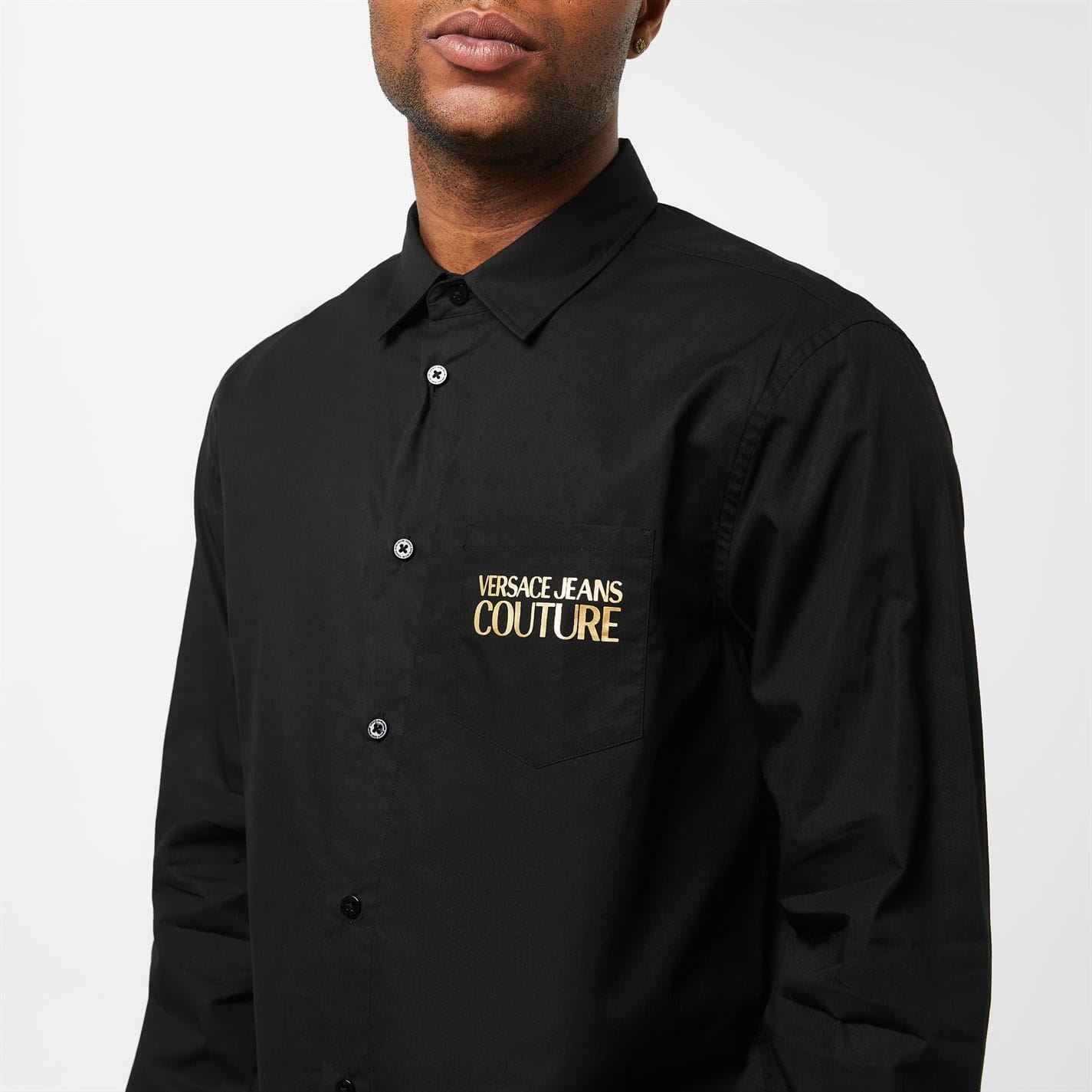 Versace Jeans Couture Logo Long Sleeve Shirt