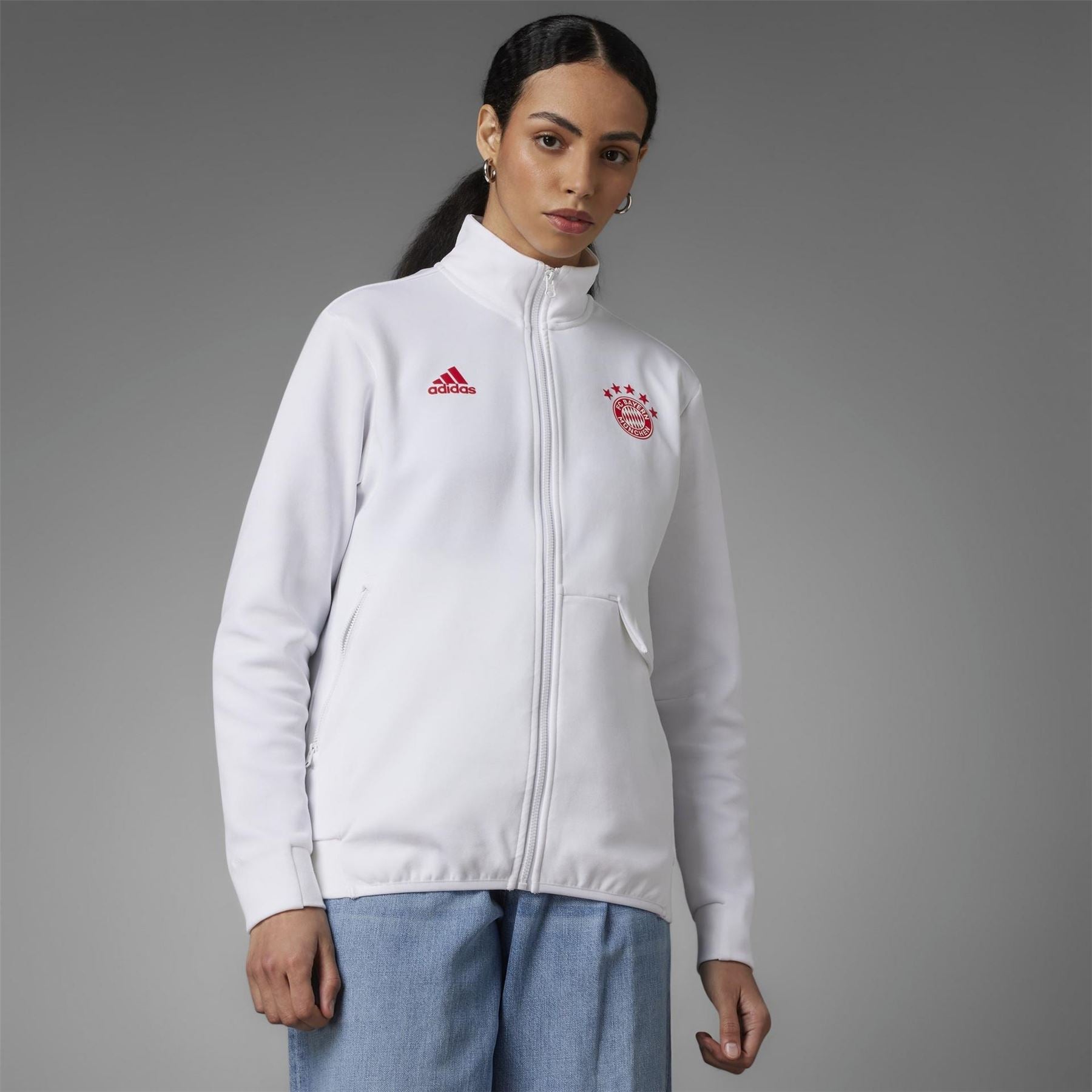 adidas Womens Anth Jacketw Tracksuit Top