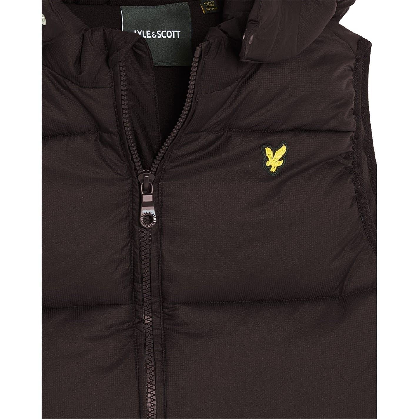 Lyle and Scott Quilted Hooded Gilet