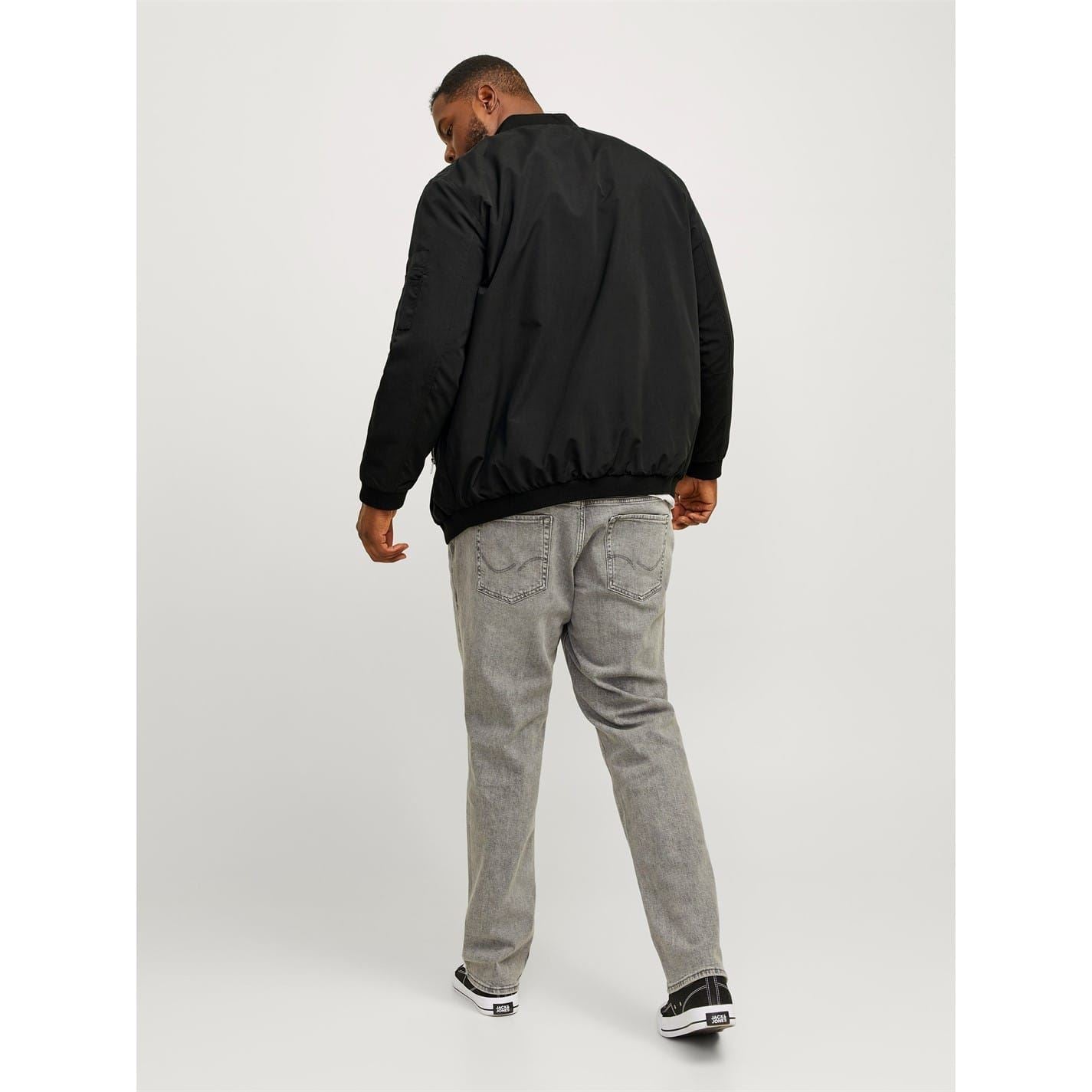 Jack and Jones Mens Rush Bomber Jacket Plus Size