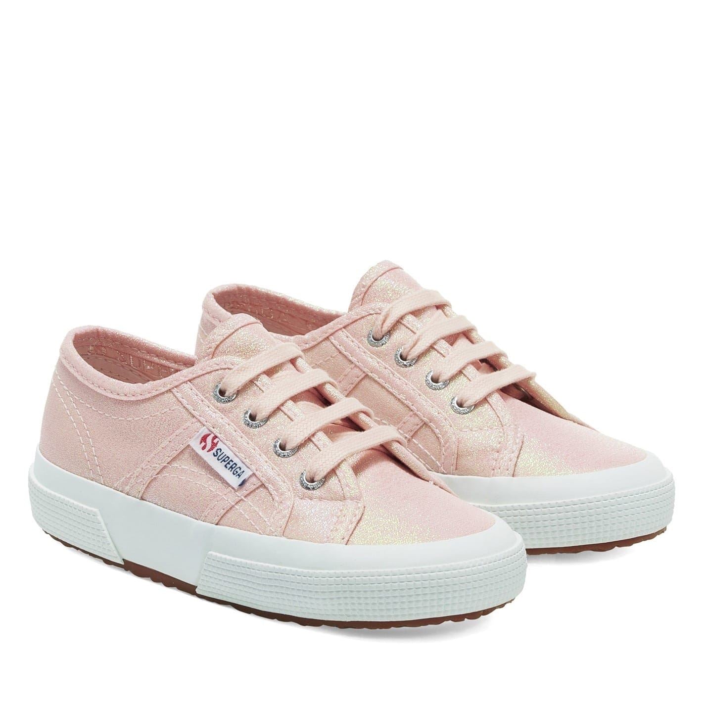 Superga 2750 Lamej Metallic Canvas Low Top Sneakers