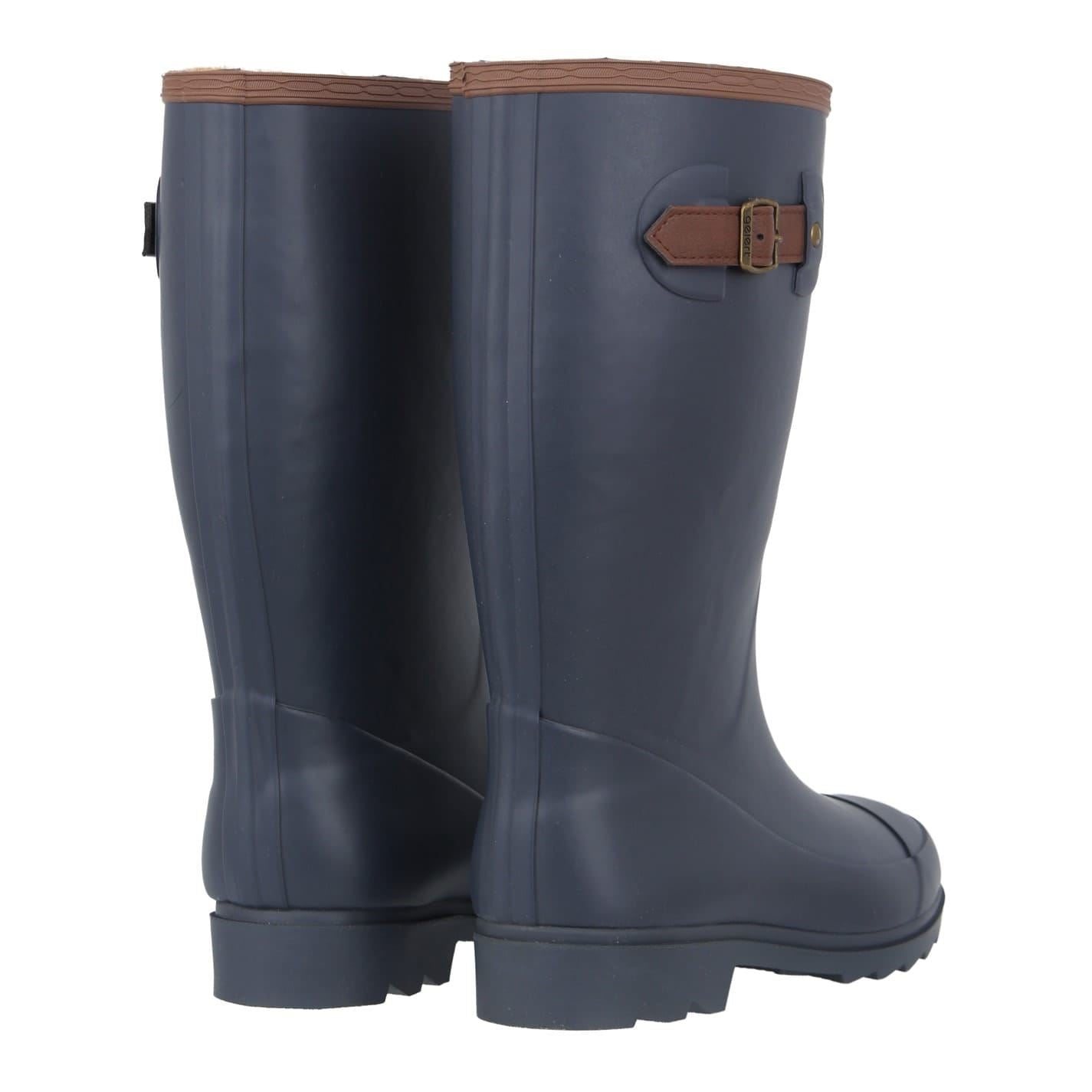 Gelert Fur Welly Boot Ladies