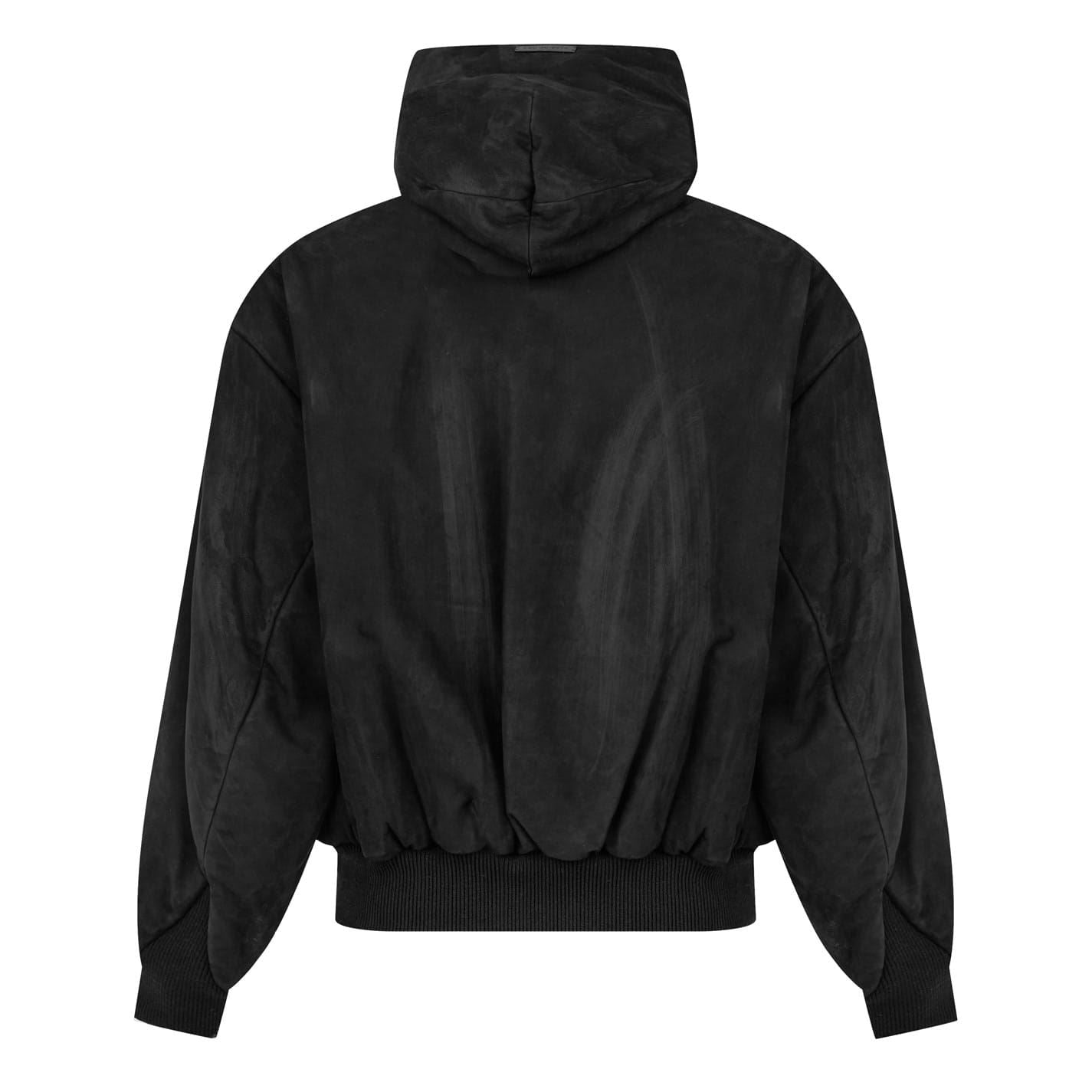 Fear Of God Leather Bomber Jacket
