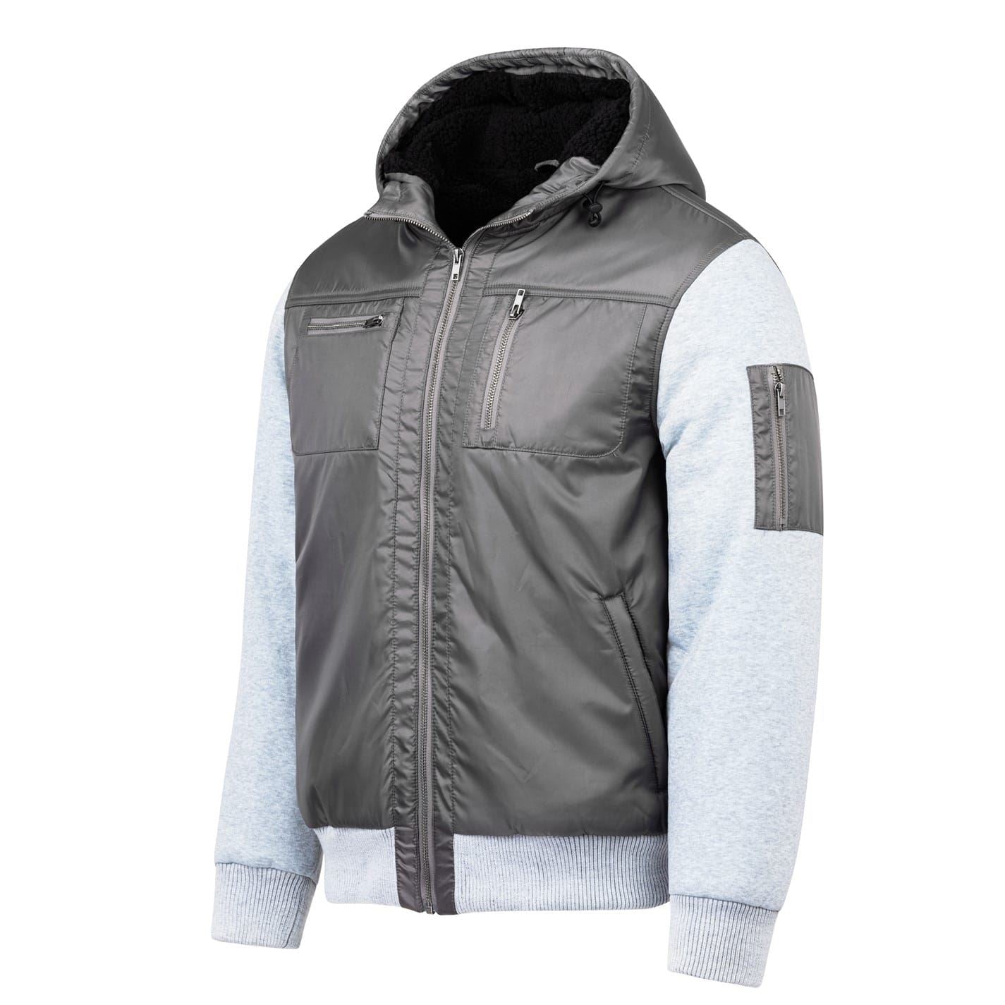 Fabric Fleece Lined Jacket