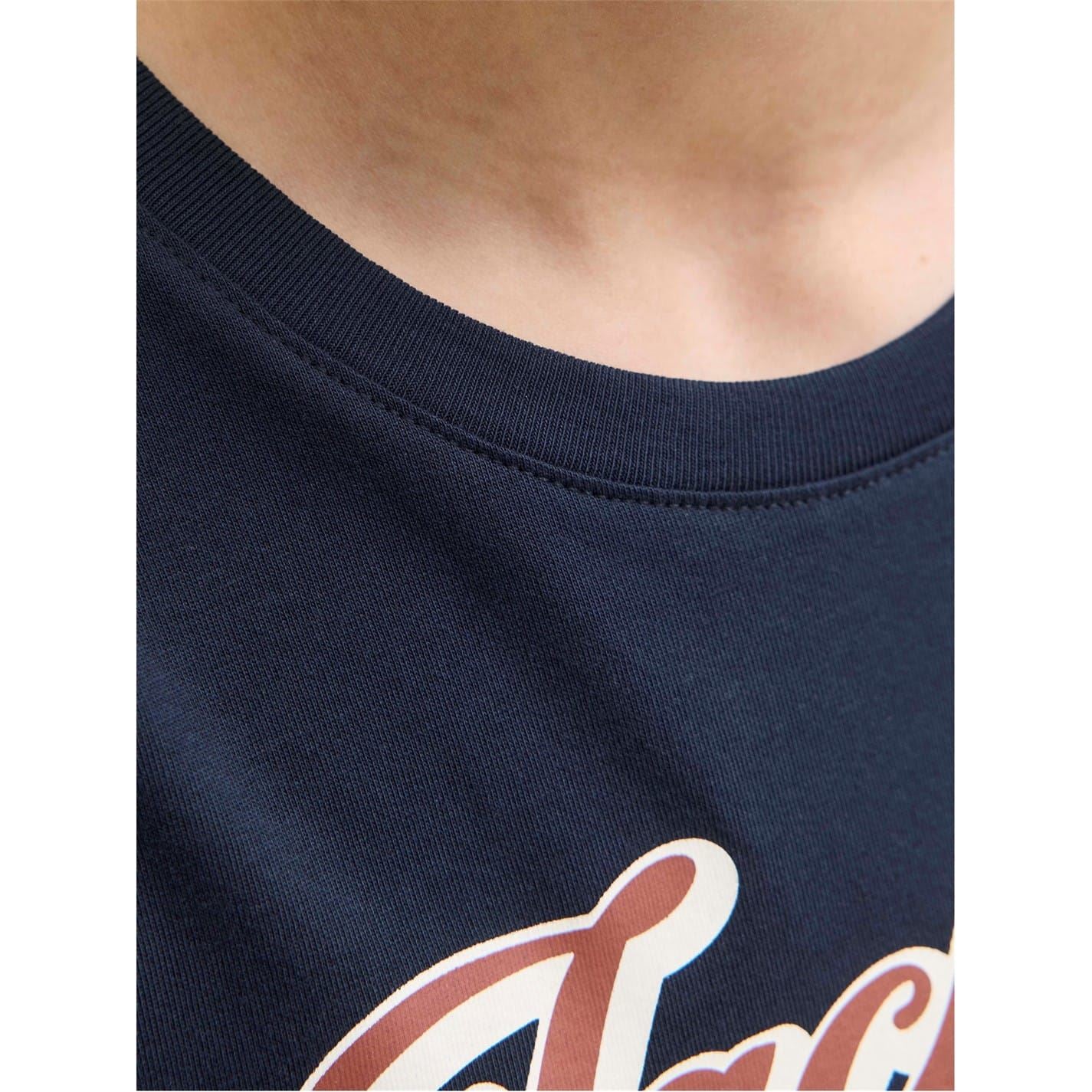 Jack and Jones Logo Longsleeve T-Shirt Junior Boys