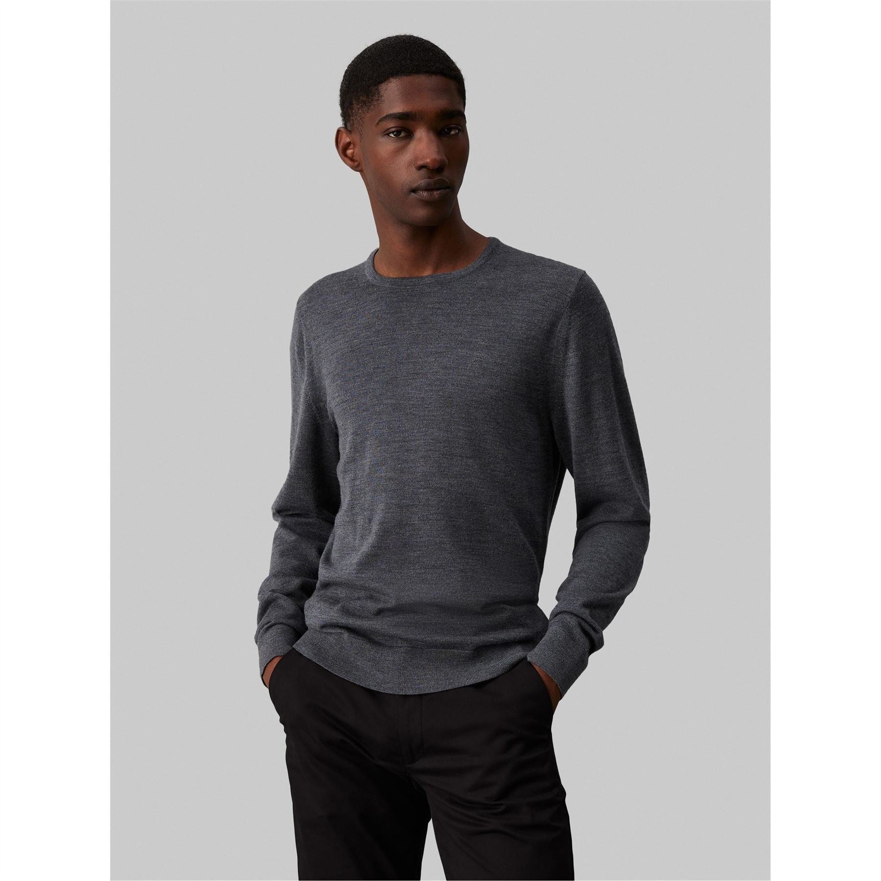 Calvin Klein Crew Neck  Pullover Sweater