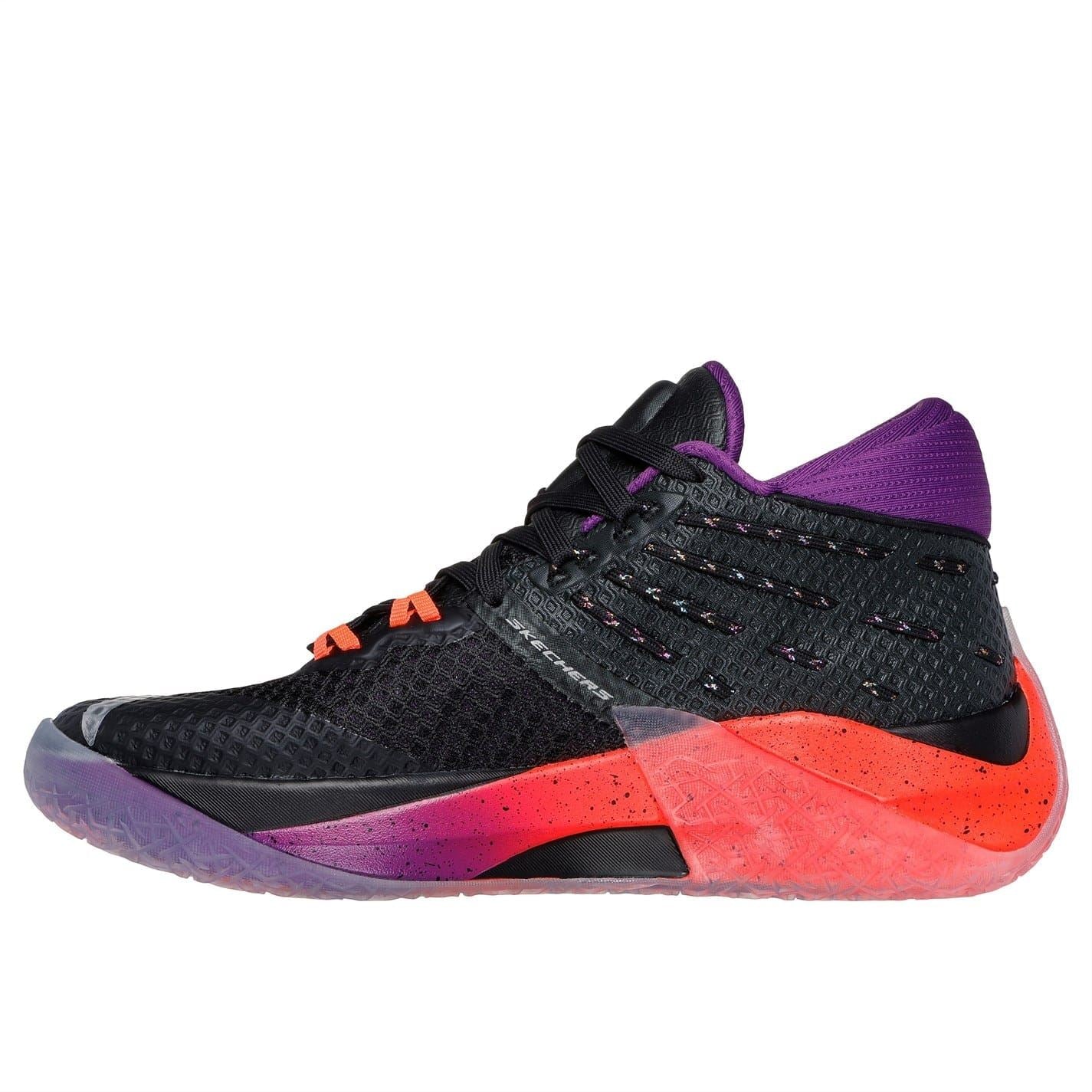 Skechers Breathable Mesh TPU High Basketball Sneakers