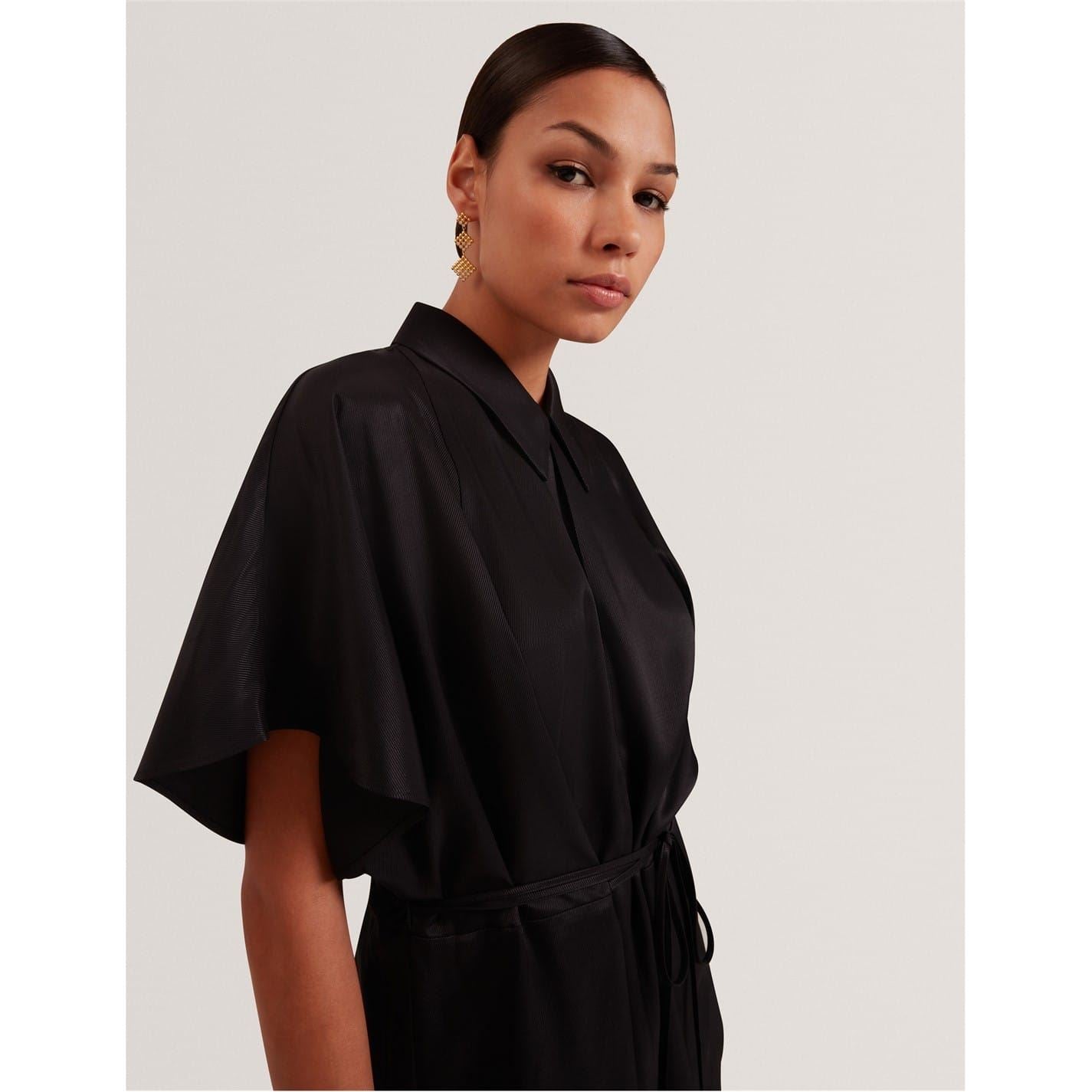 Ted Baker Collared Neck Short Sleeve Tunic Shirt