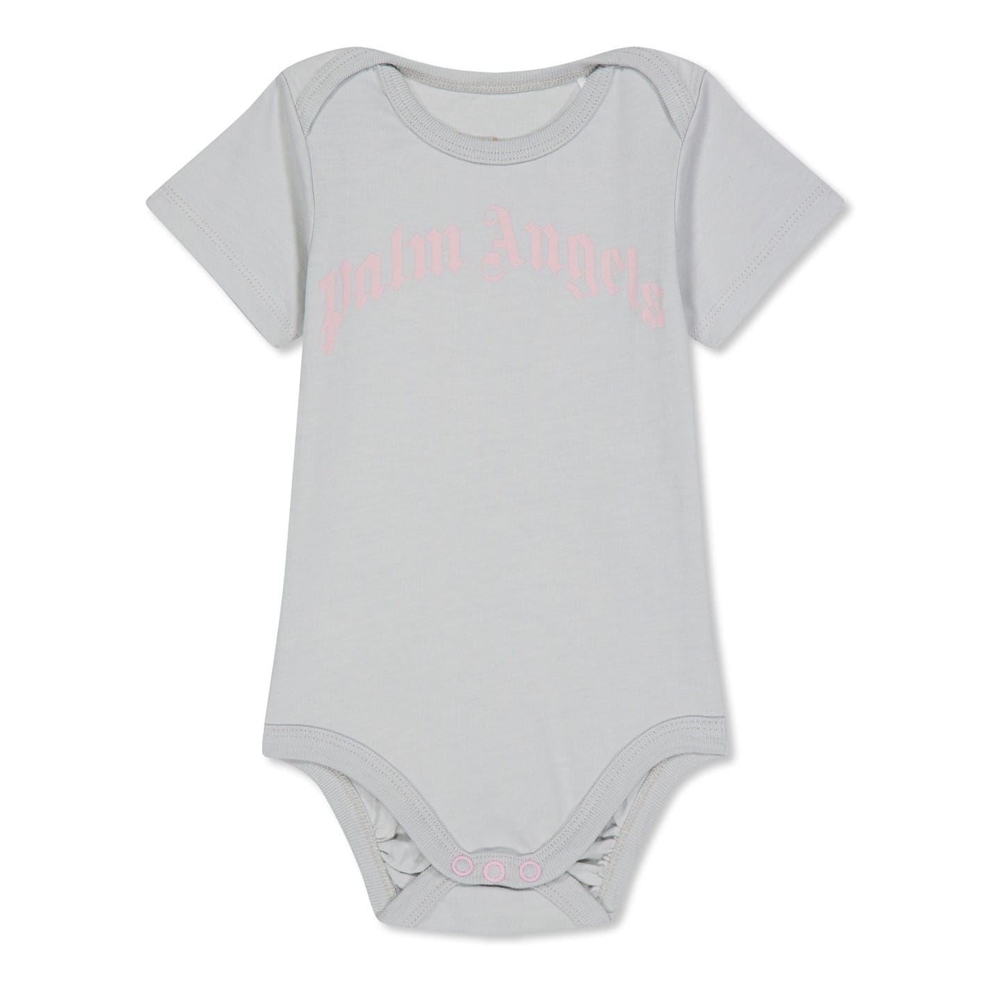 Palm Angels Short Sleeve Regular Fit Bodysuit