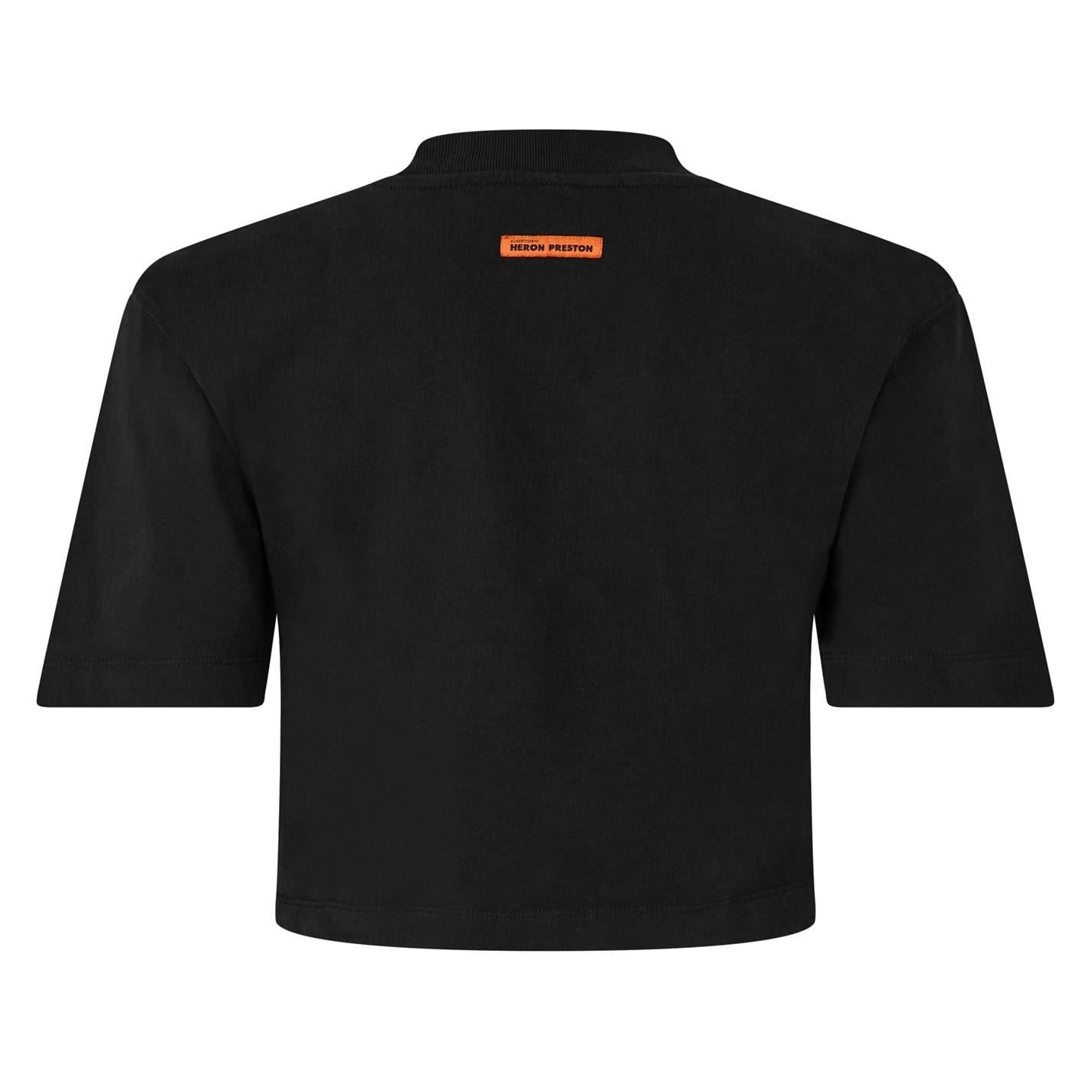 Heron Preston Mock Neck Cropped T-Shirt