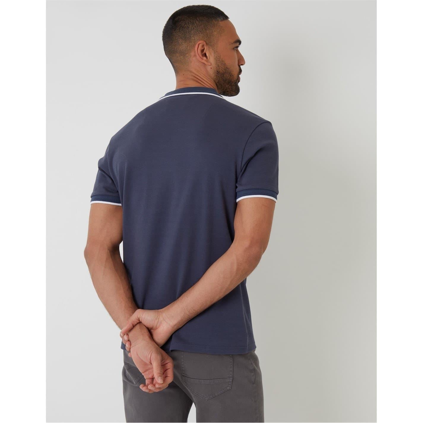 Threadbare Polo Marriage Regular Fit Short Sleeve Shirt