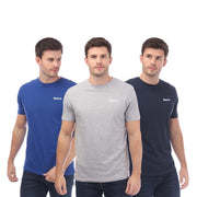 Bench Mens Beau 3 Pack T-Shirt