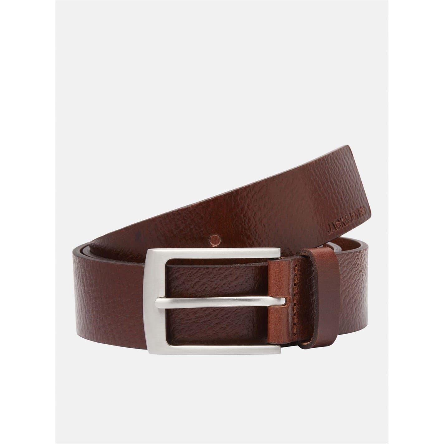Jack and Jones Leather Pin Buckle Belt
