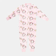 Star Fleece Onesie Infant Girls Unicorn Print