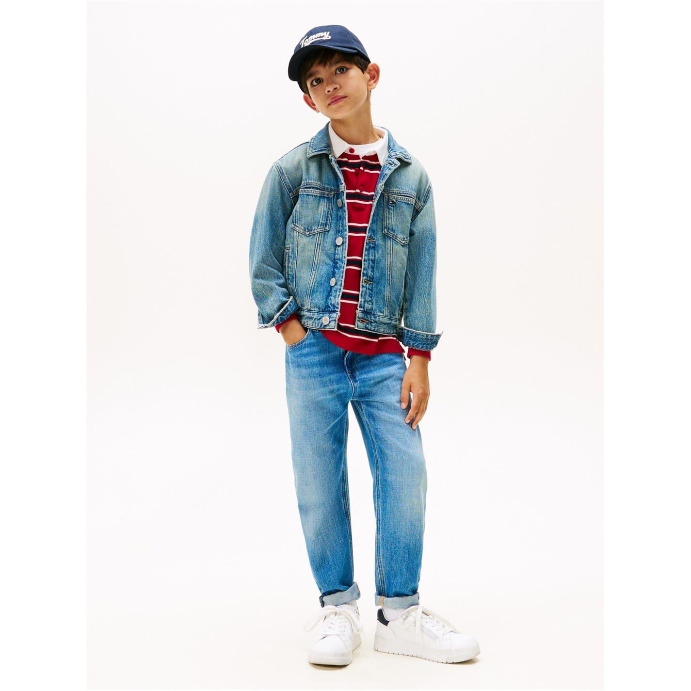 Tommy Hilfiger Flag Graphic Denim Jacket