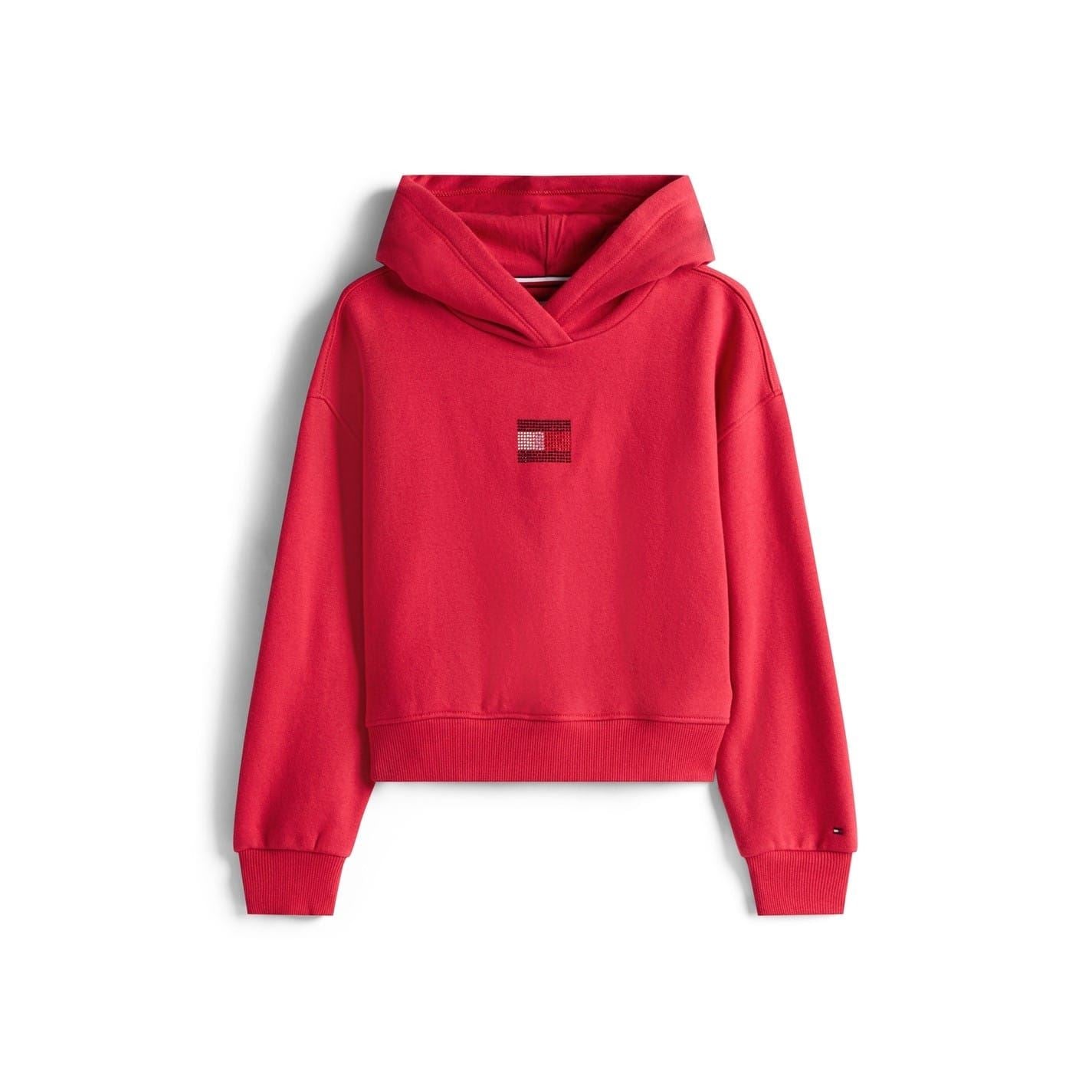 Tommy Hilfiger Diamante Long Sleeve Regular Fit Top