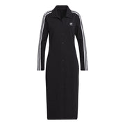 adidas Originals Womens Logo Embroidered Midi Cardigan Dress