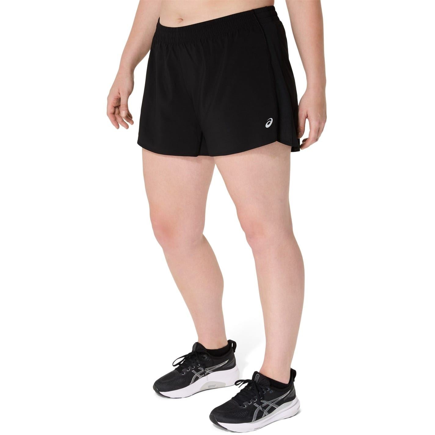 Asics Icon 4 Inch Running Shorts with Curved Hem