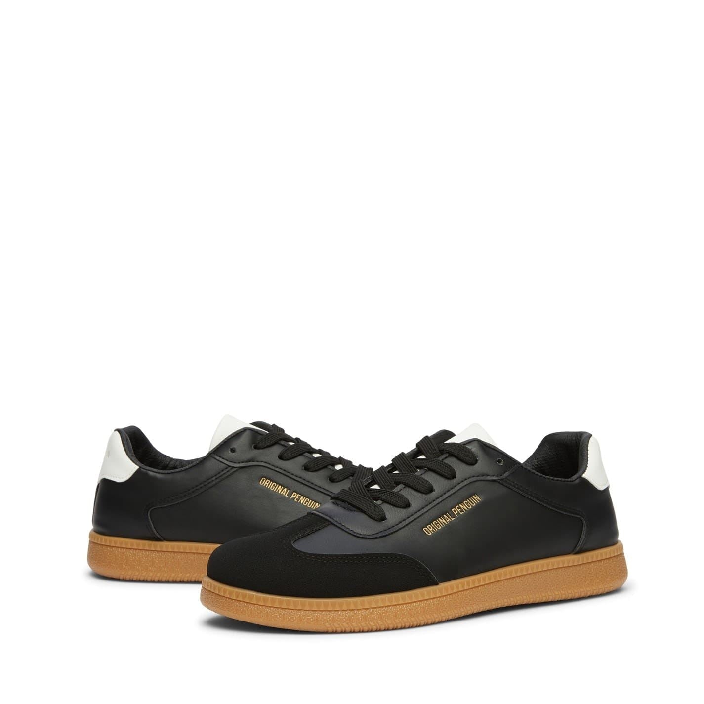 Original Penguin Salsa Round Toe Flat Heel Court Shoes