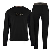 Boss Lspj Gold Gift Set Long Sleeve Pyjama