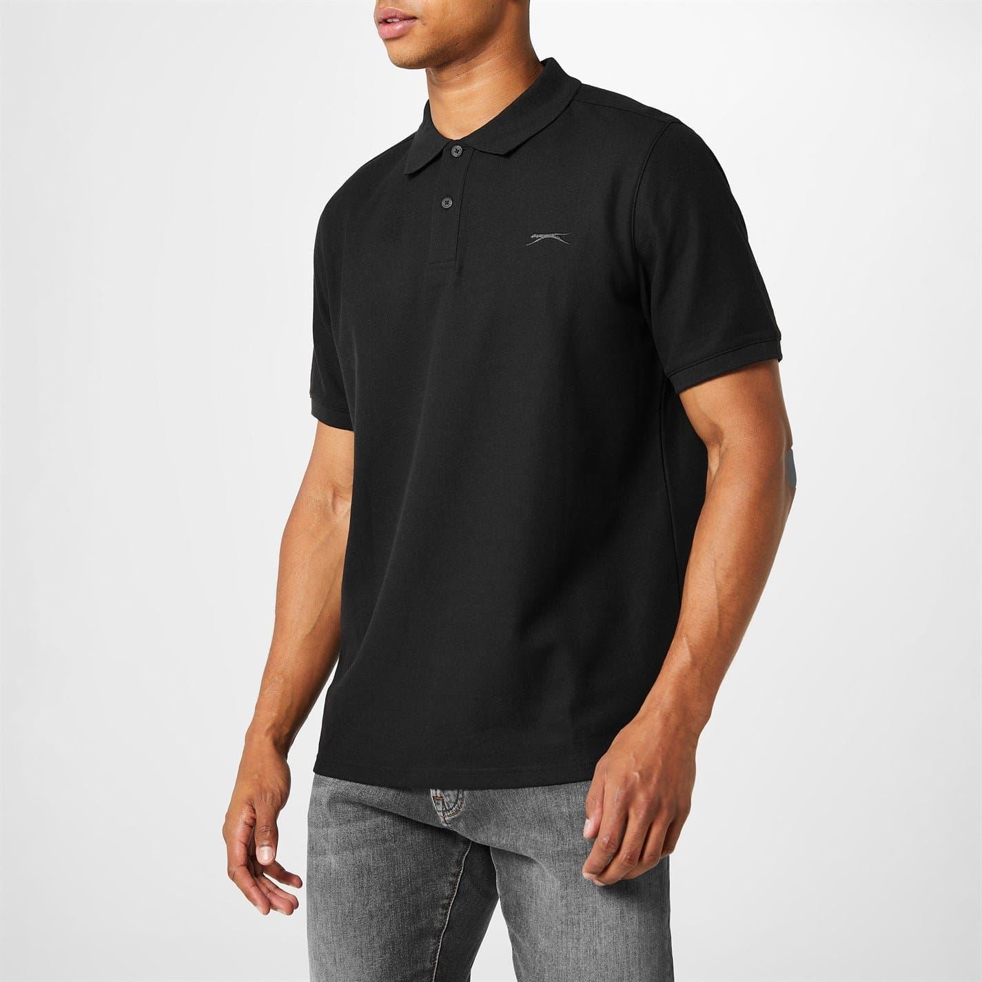 Slazenger Mens Plain Polo Shirt