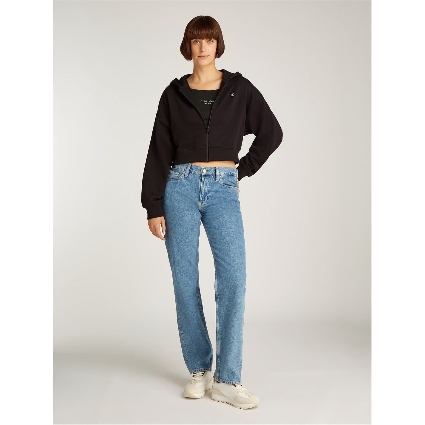 Calvin Klein Jeans Embro Badge Zip Through