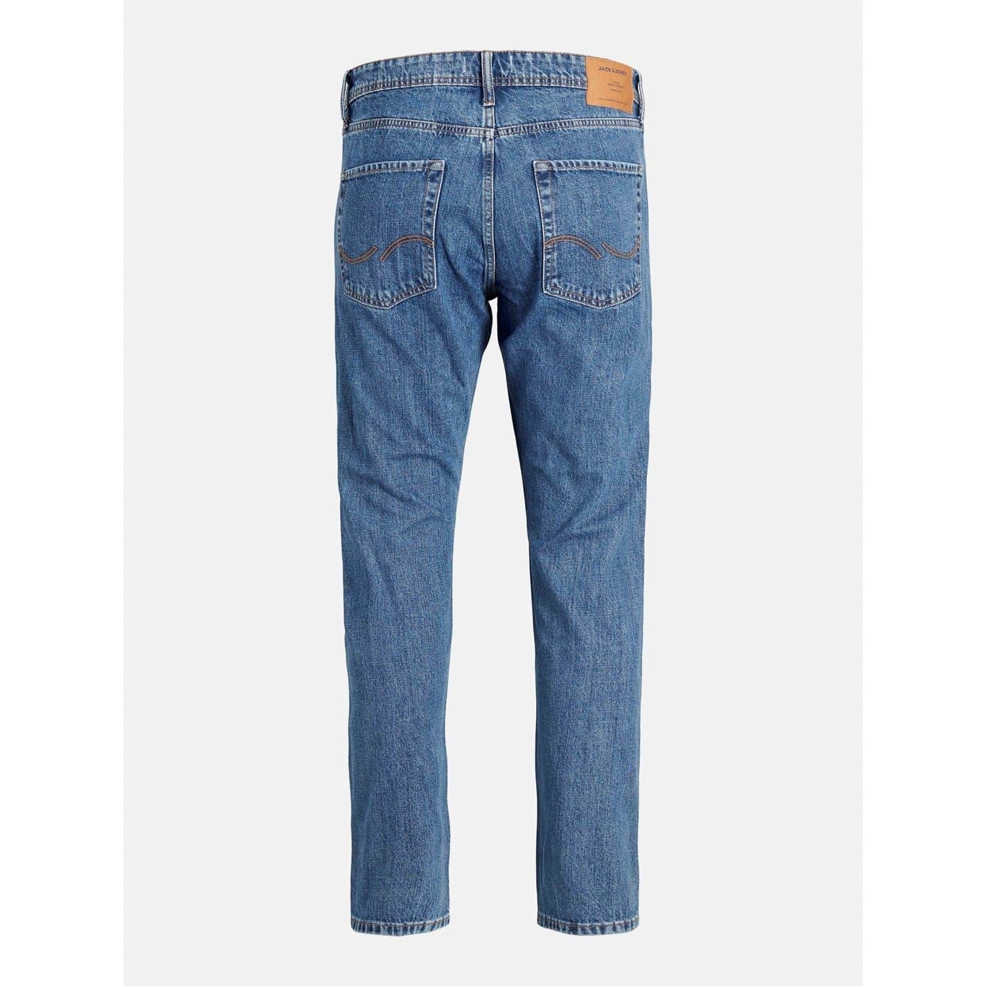 Jack and Jones Chris Wide Leg Mid Rise Jeans