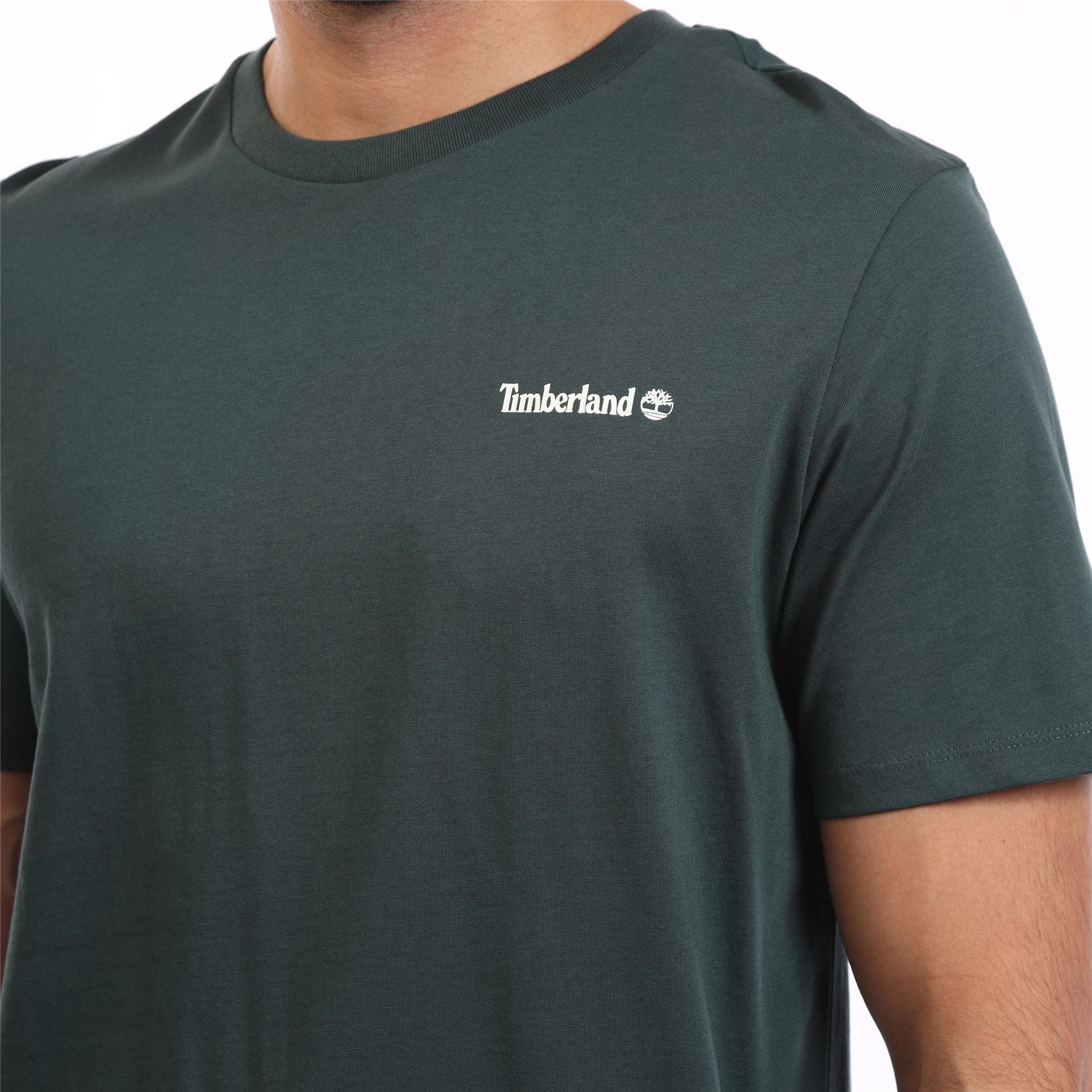 Timberland Small Linear Logo Print T-Shirt