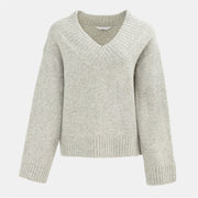 Miso Womens V Neck Knit Jumper