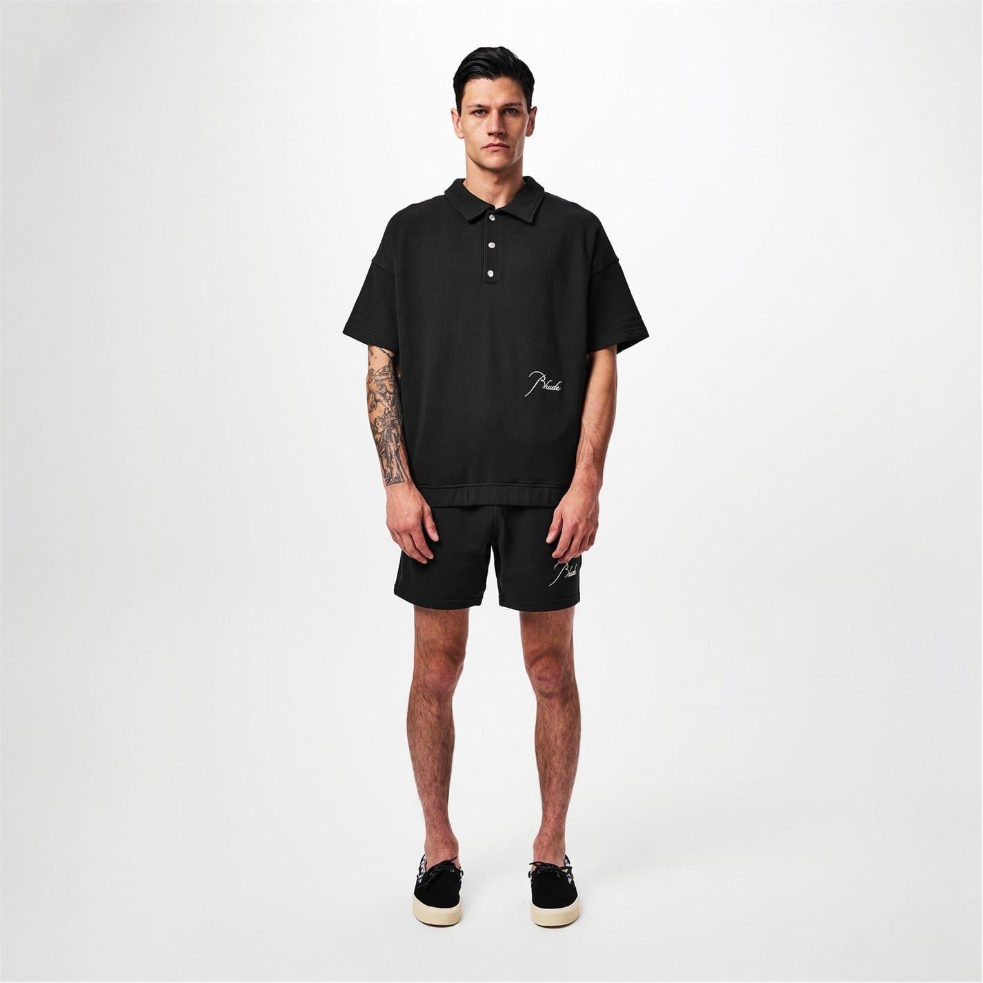 Rhude Relaxed Fit Short Sleeve Shirt