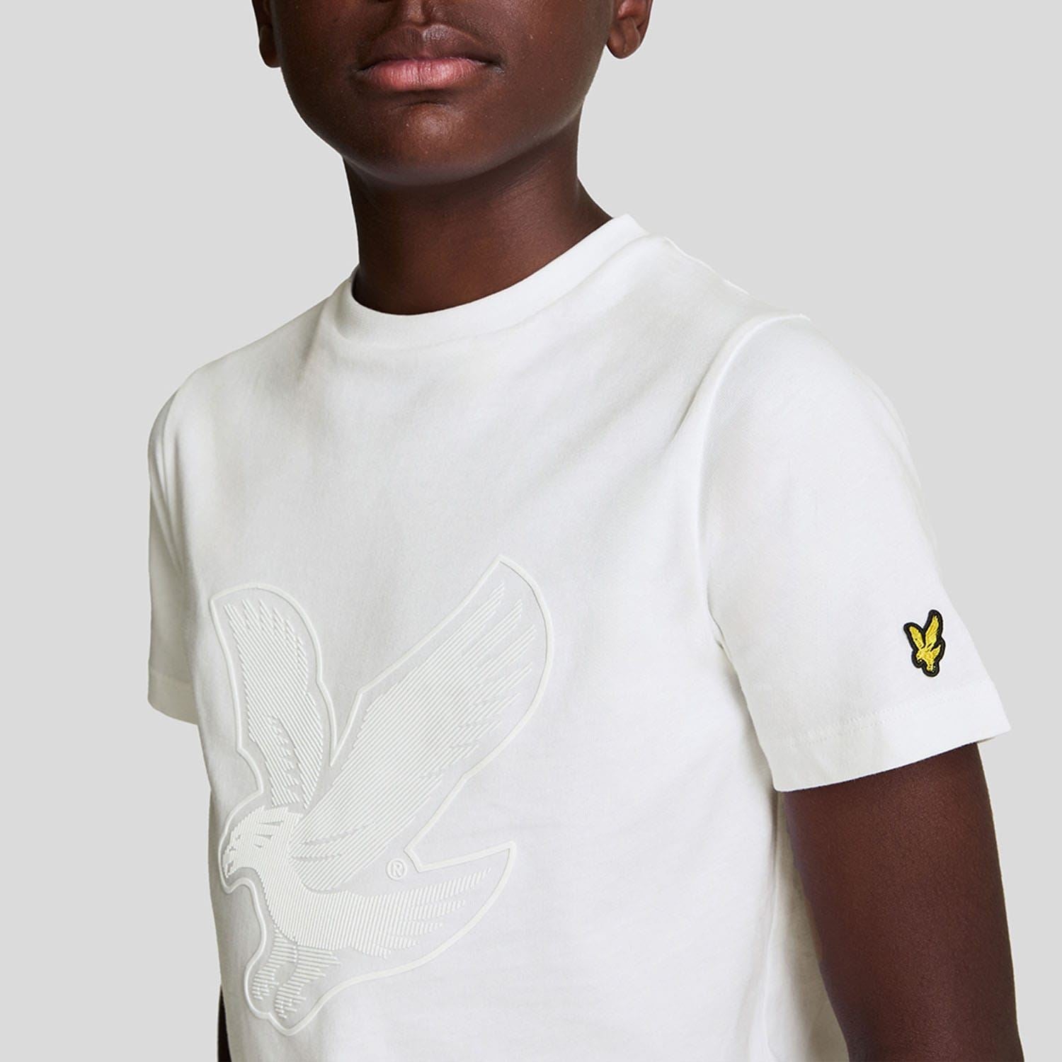 Lyle And Scott Juniors Graphic Eagle T-Shirt