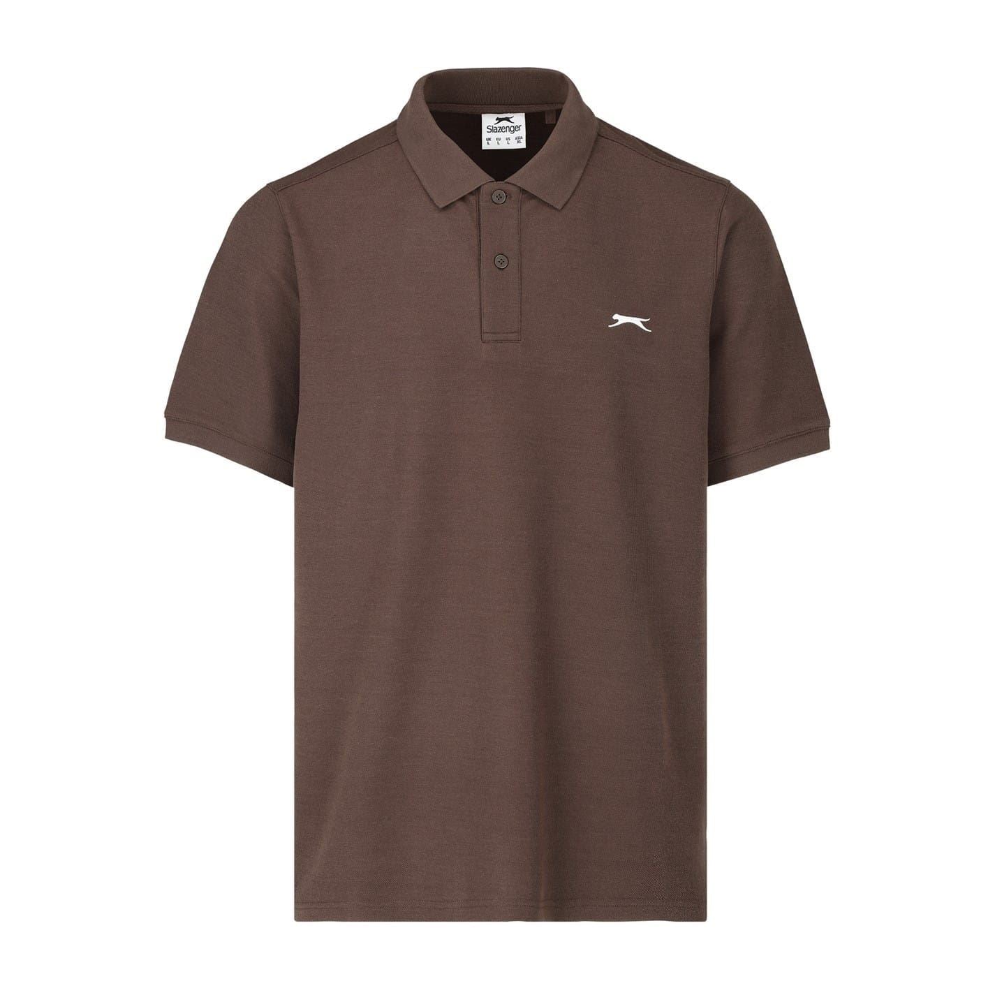 Slazenger Mens Plain Polo Shirt