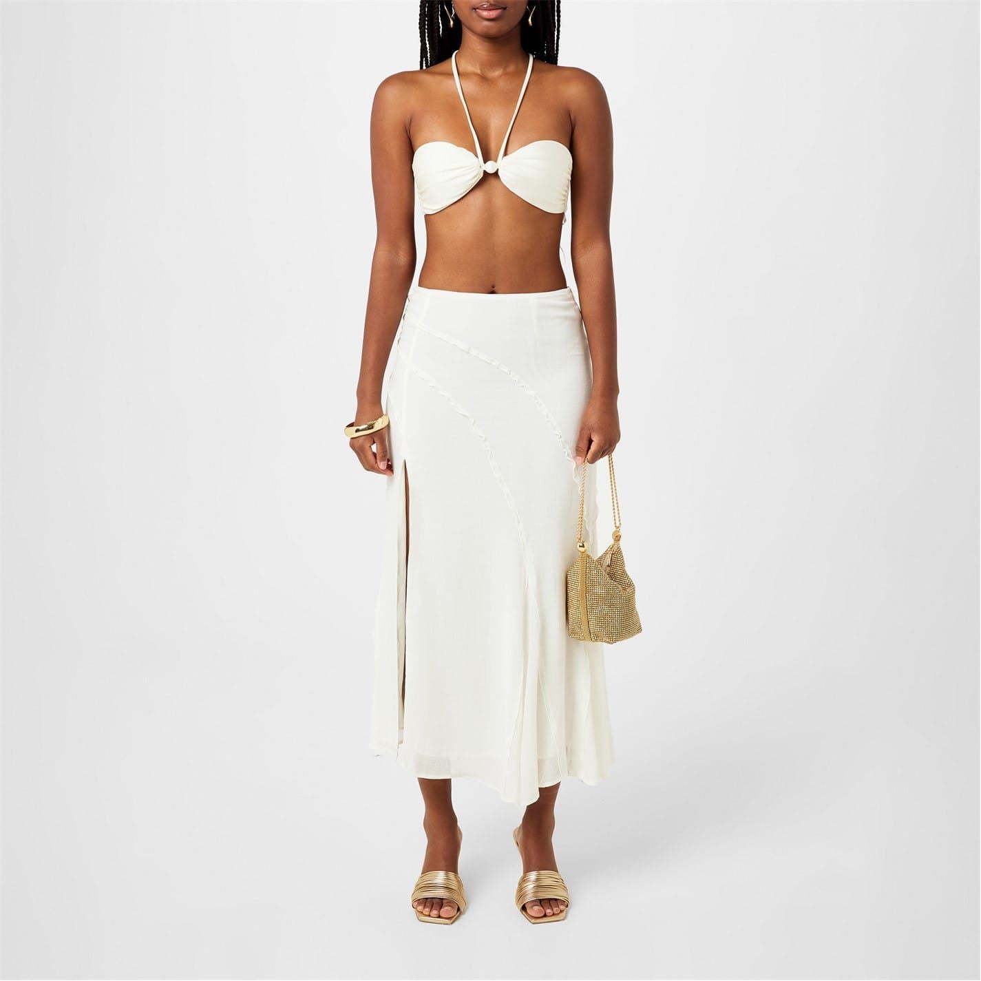 Cult Gaia Euphrasia Bikini Top with Tie Closure